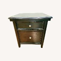 Ashley Furniture Dark Multi- Functional Side Table