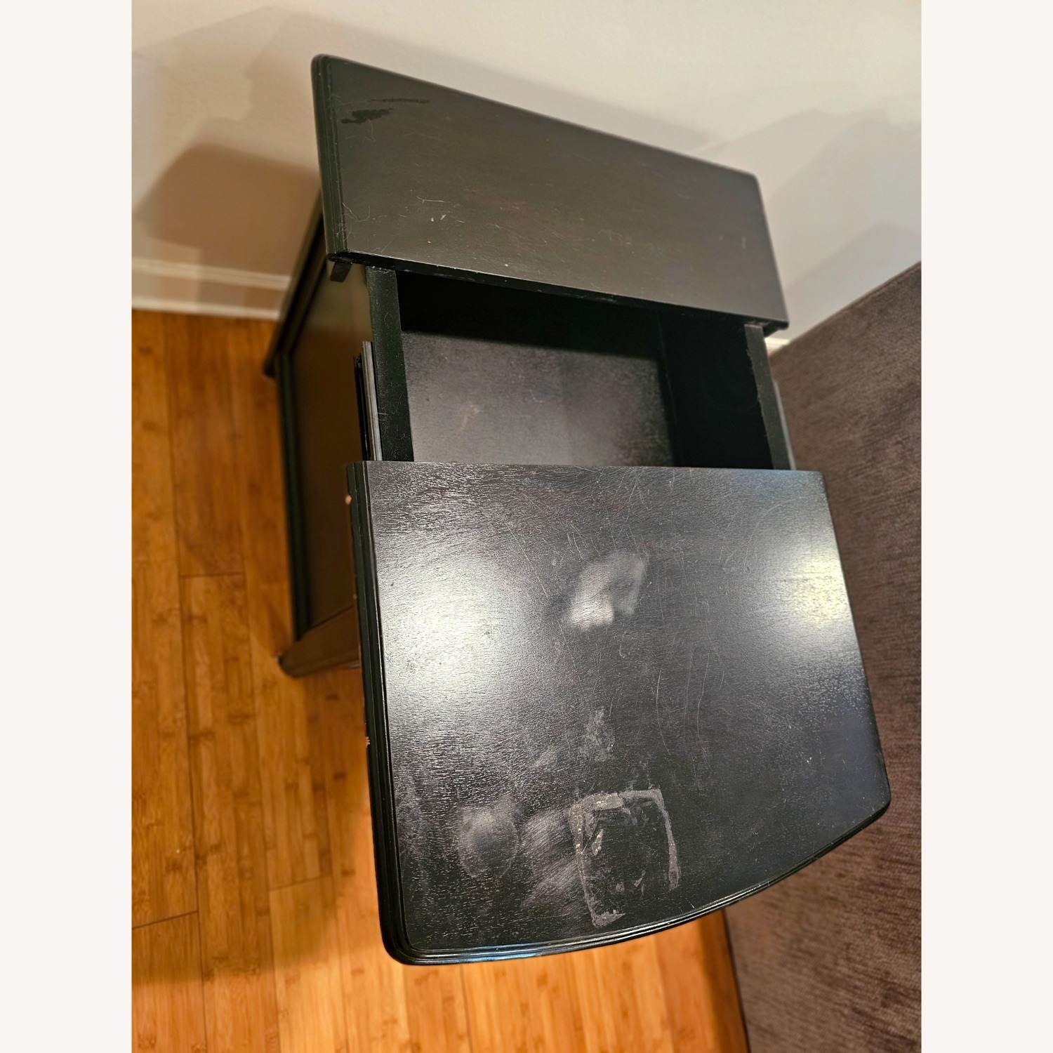 Ashley Furniture Dark Multi- Functional Side Table - image-11