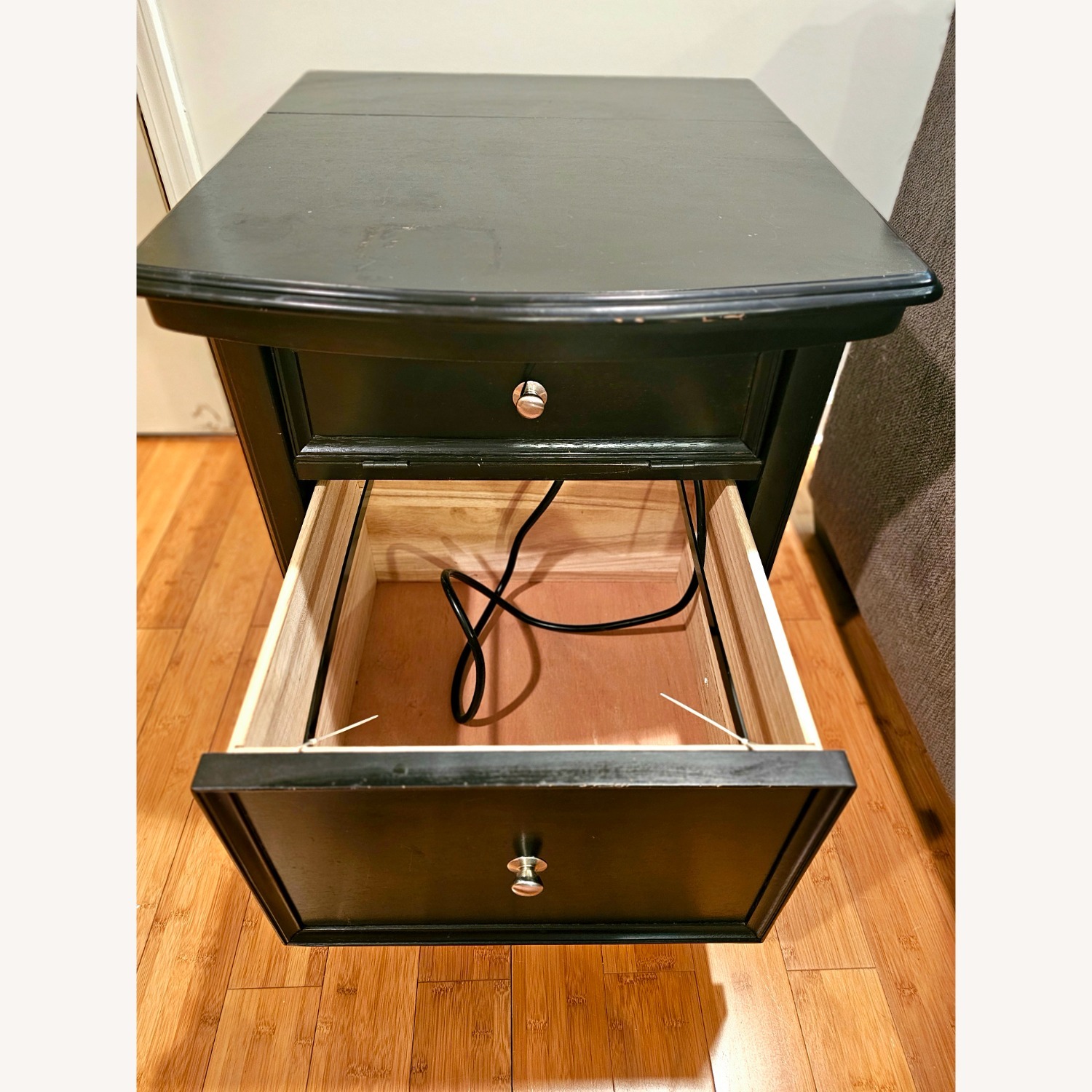 Ashley Furniture Dark Multi- Functional Side Table - image-4