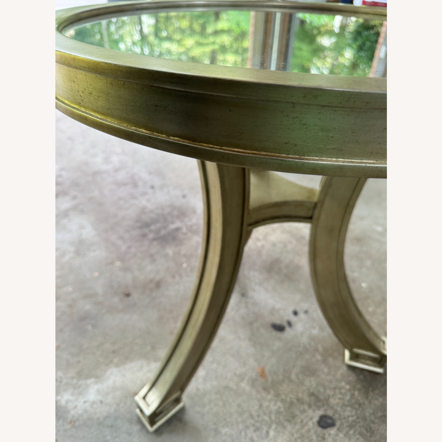 Hollywood Regency Vintage Side Table - AptDeco
