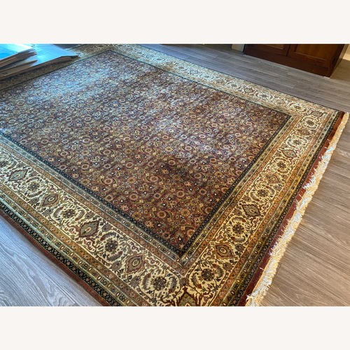 Used Macy’s Oriental Style 100% Wool Rug, Hand Knotted for sale on AptDeco