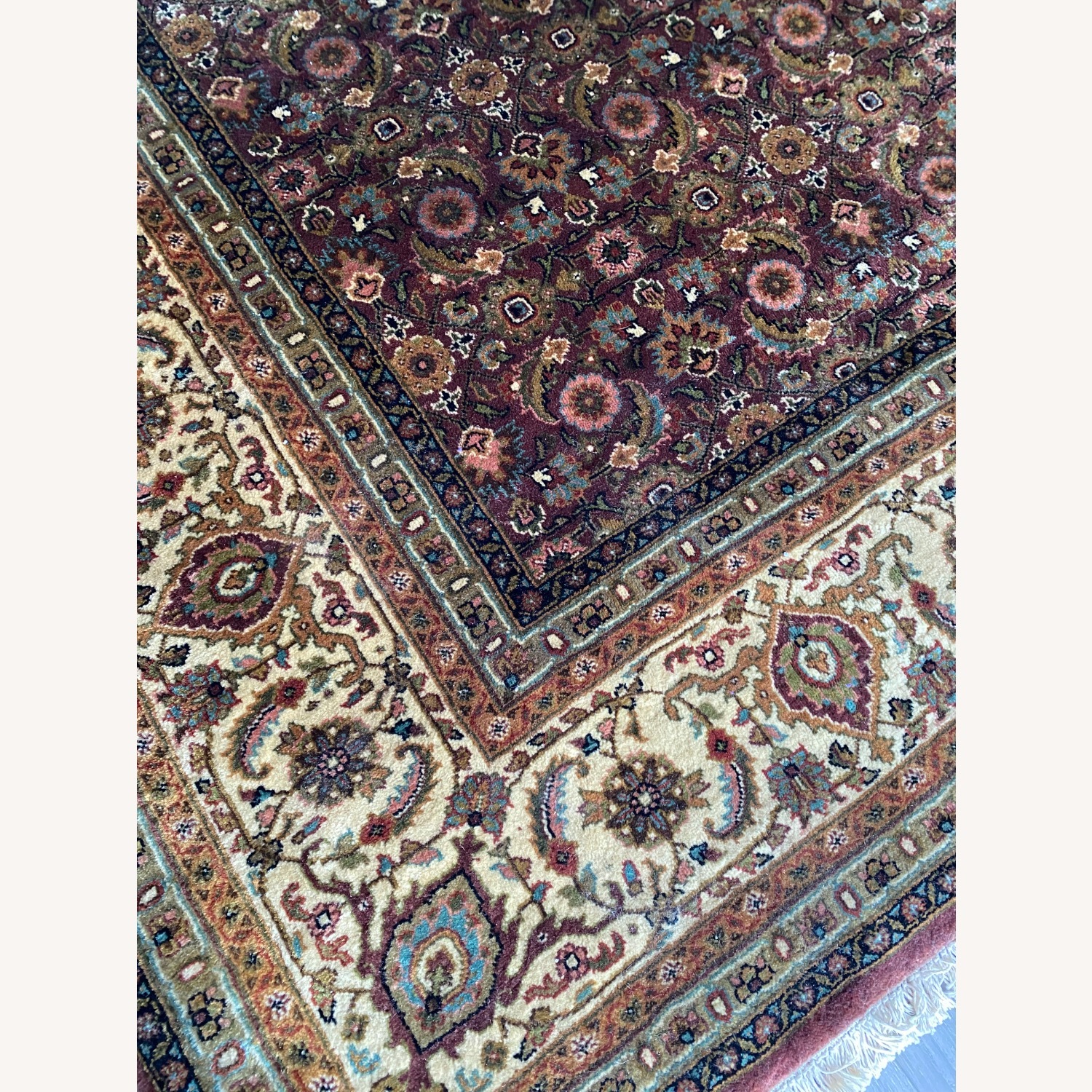 Macy’s Oriental Style 100% Wool Rug, Hand Knotted - image-5