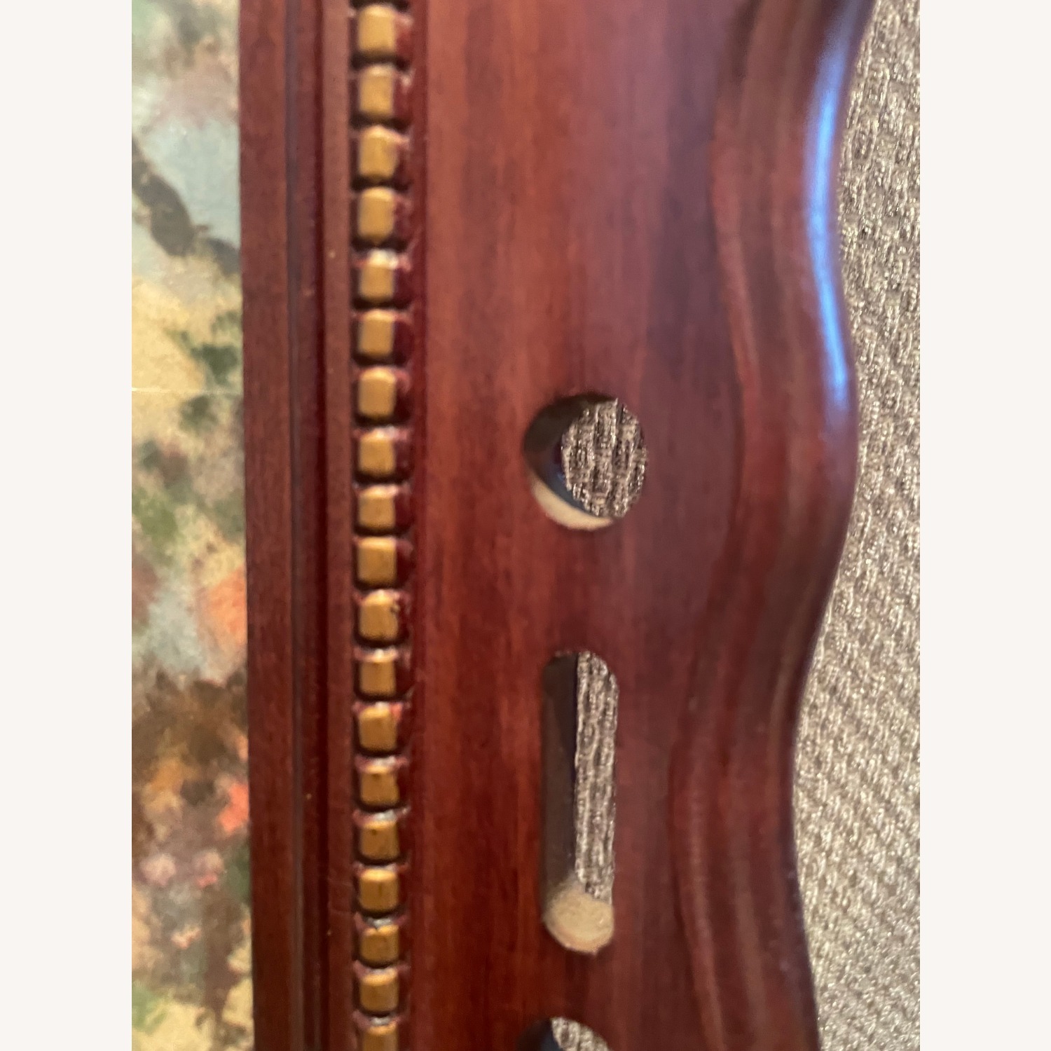 Nature's Splentor Print in Lacey Ppenwork Frame - image-5