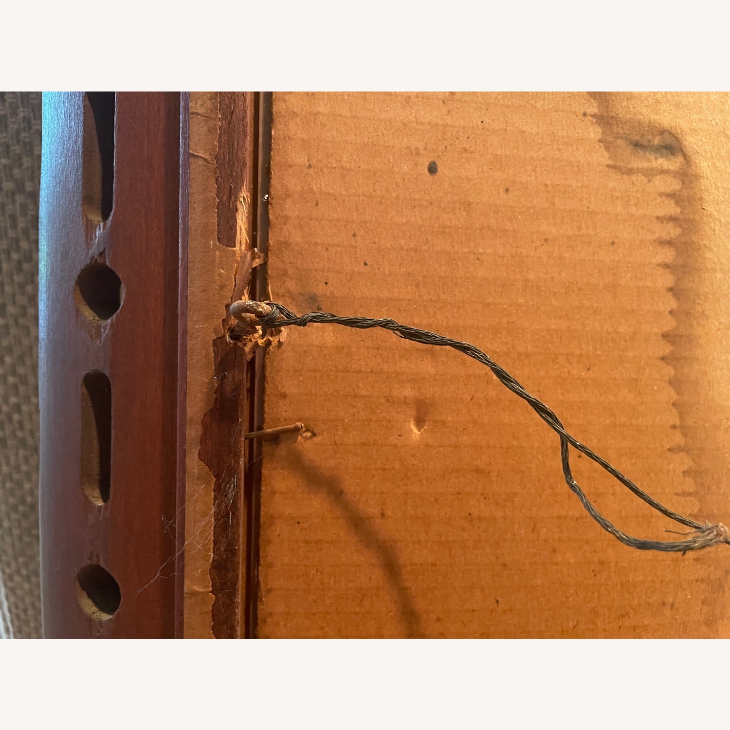 Nature's Splentor Print in Lacey Ppenwork Frame - image-6