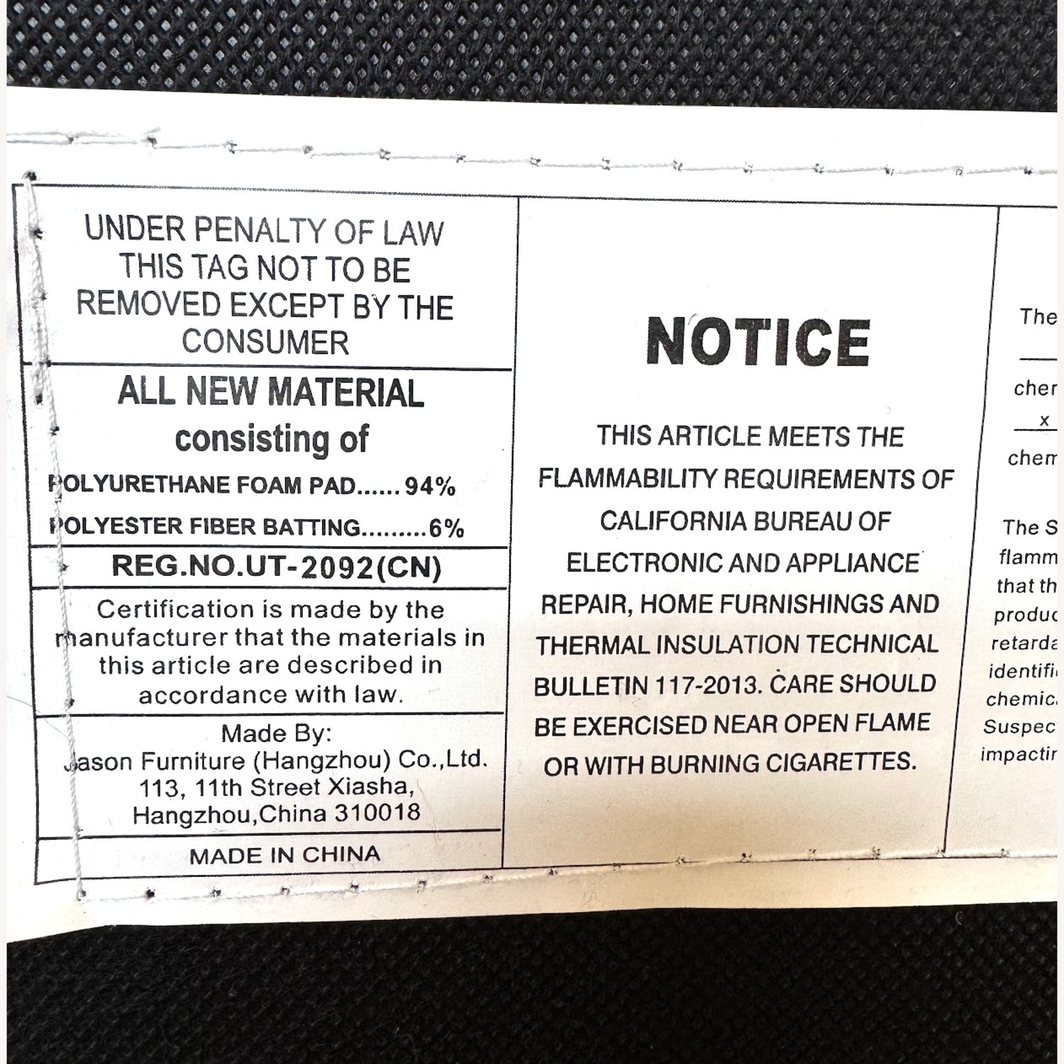 Upholstered Grey Armchair - image-1