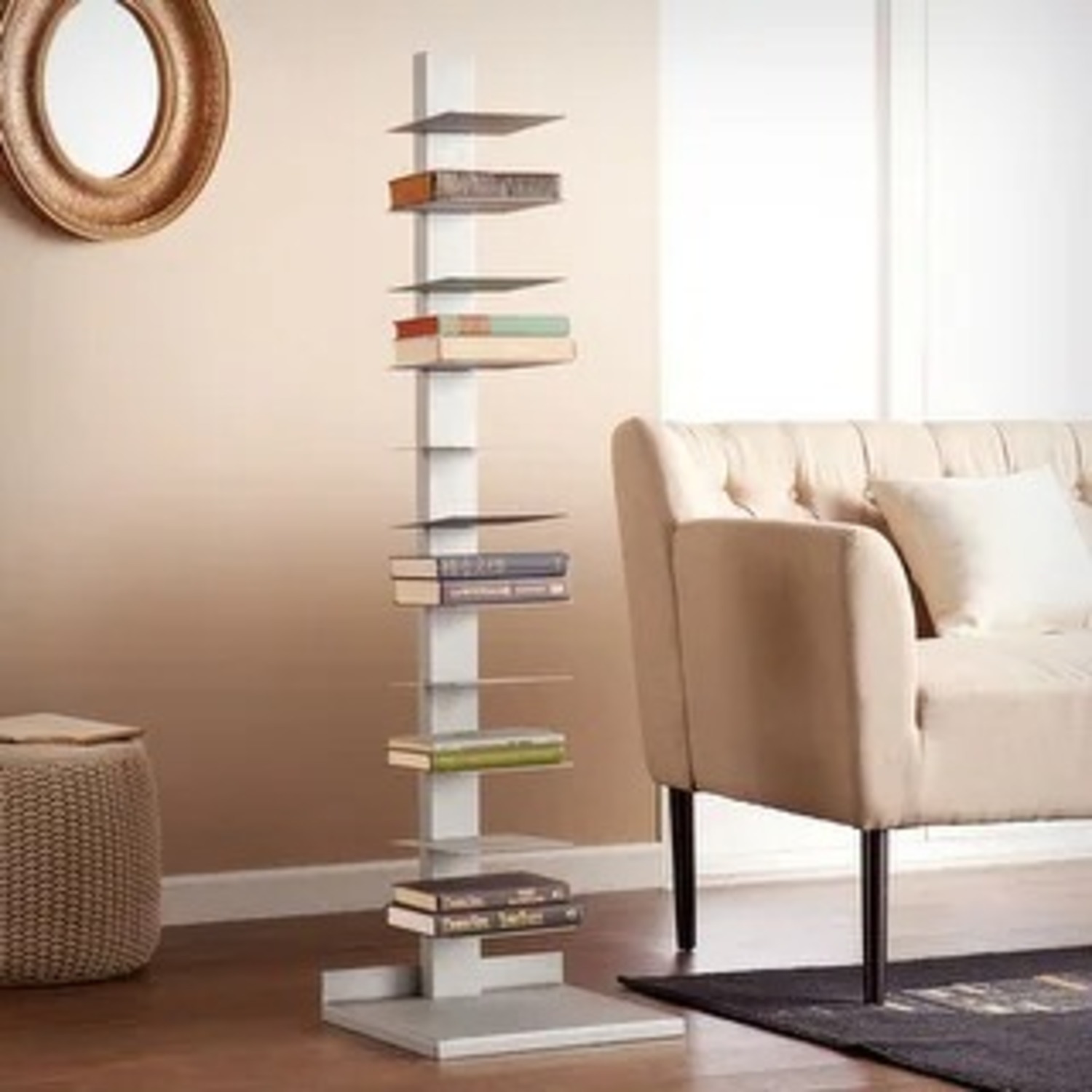 Metal Spine Bookshelf Decor  - image-1