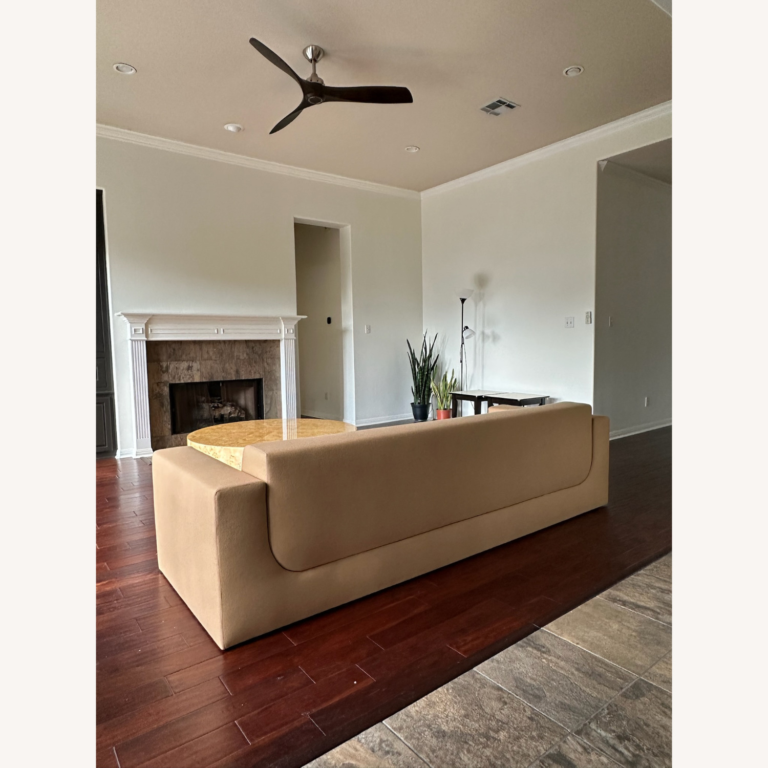 Restoration Hardware Sculptural Sofa Modern  - image-5