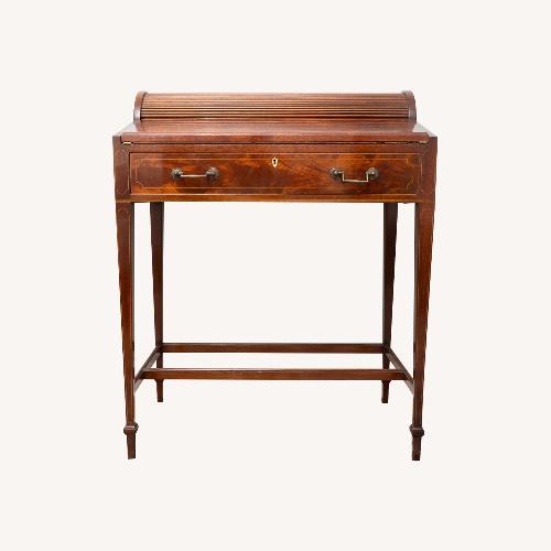 Used Antique Wood Roll Top Secretary Desk for sale on AptDeco