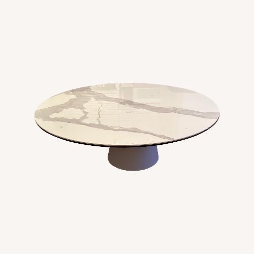 Used Room & Board Decker Large Round Coffee Table for sale on AptDeco