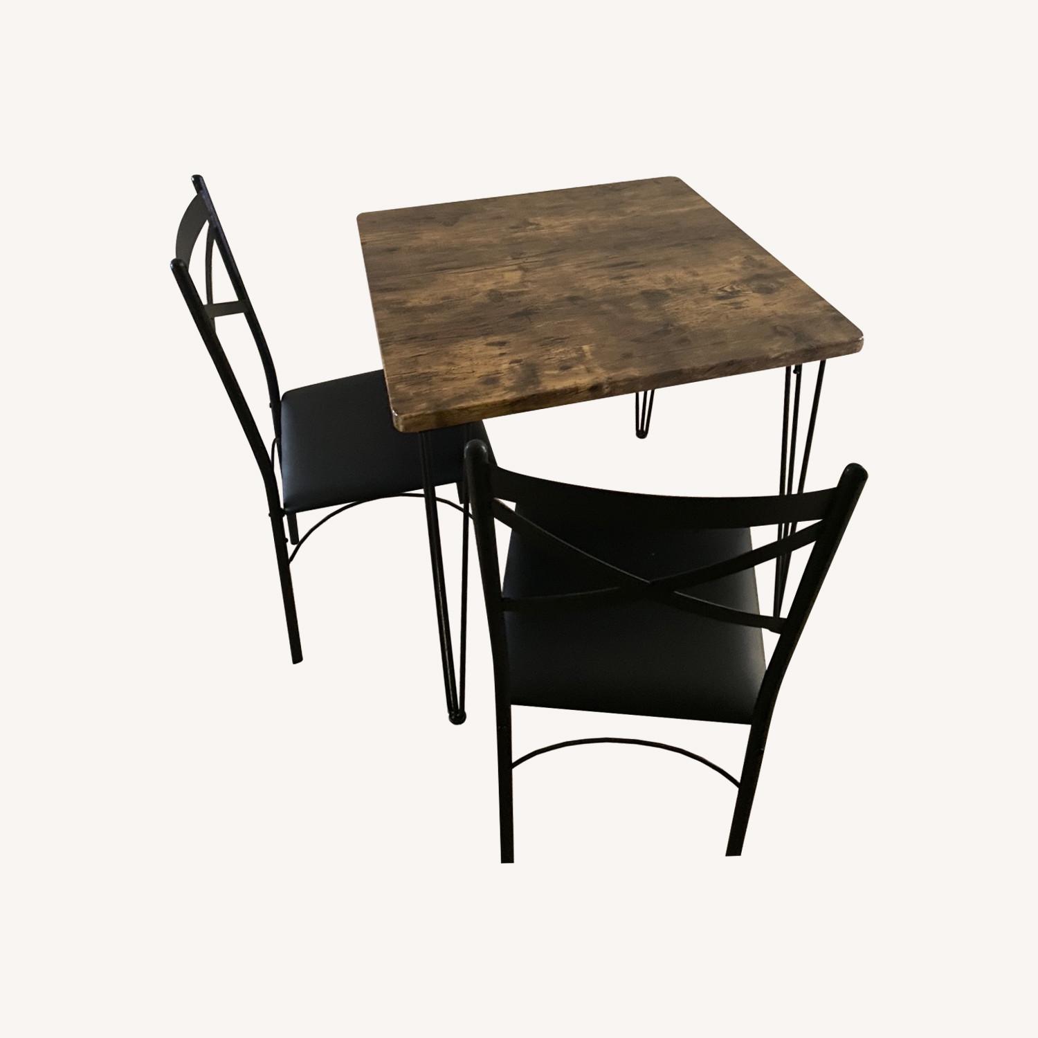 Small Kitchen Table with Two Chairs  - image-0