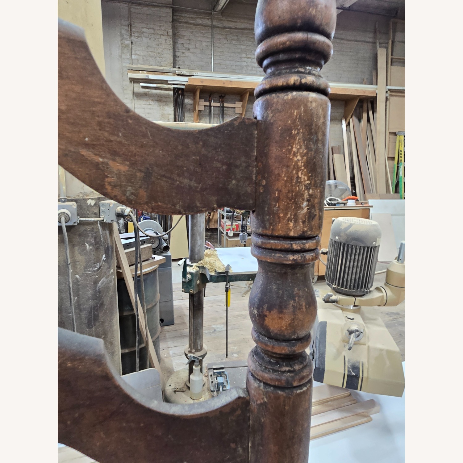 Antique Ladderback chairs - image-2
