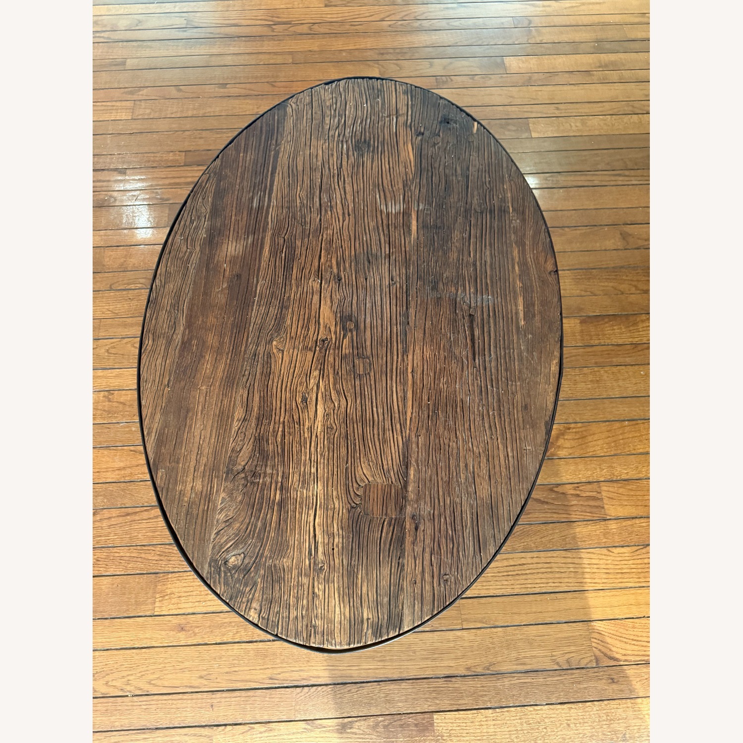 Restoration Hardware Aero Oval Coffee Table - image-3