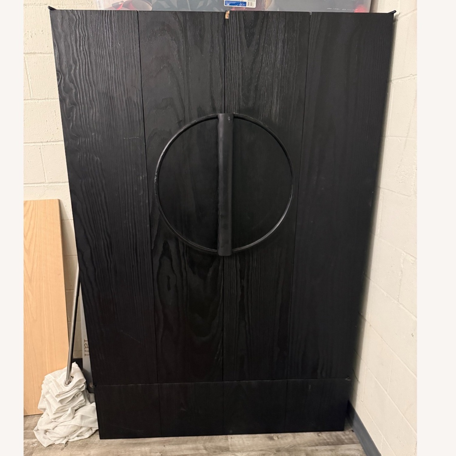 Crate & Barrel Wood 2-Door Storage Cabinet - image-5