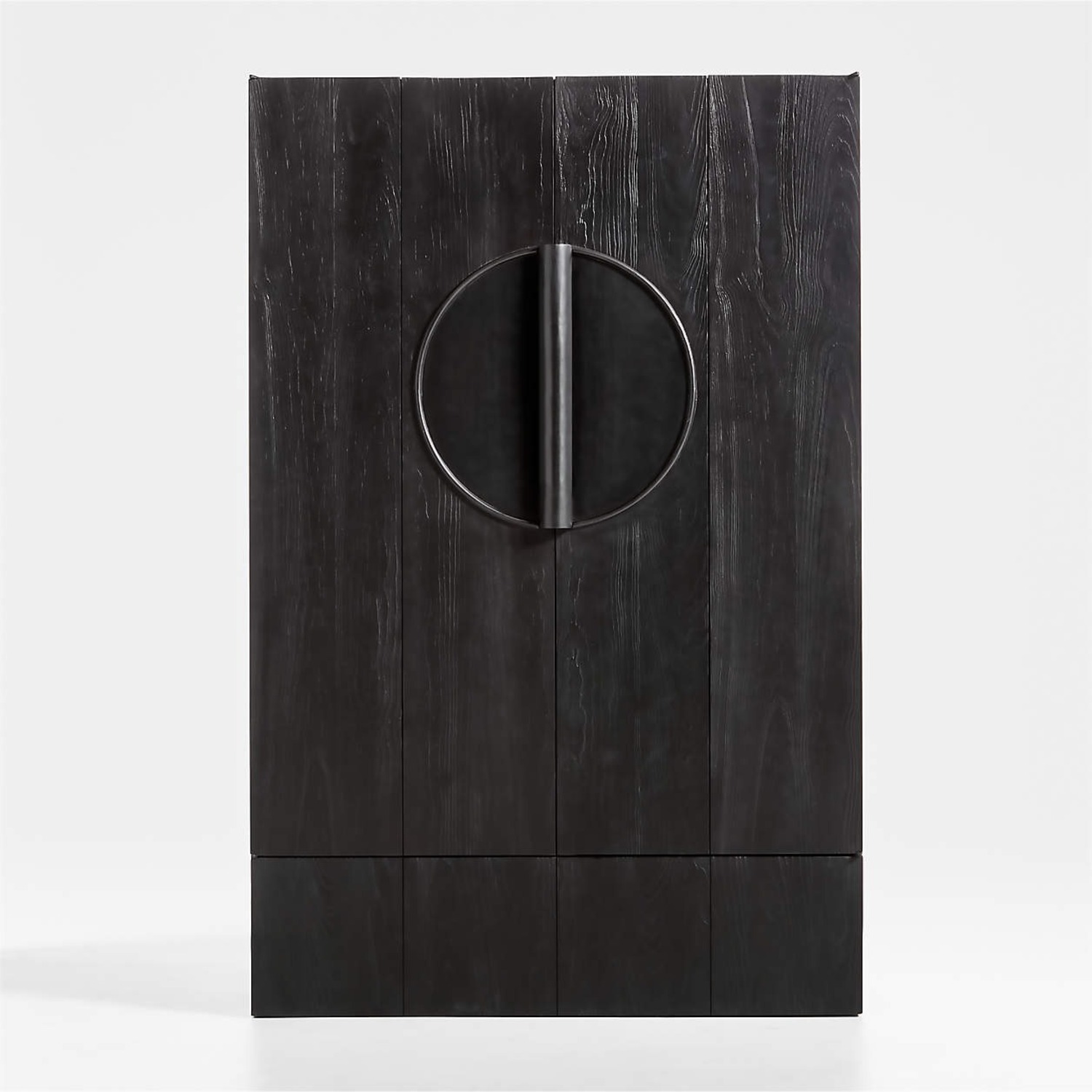 Crate & Barrel Wood 2-Door Storage Cabinet - image-0