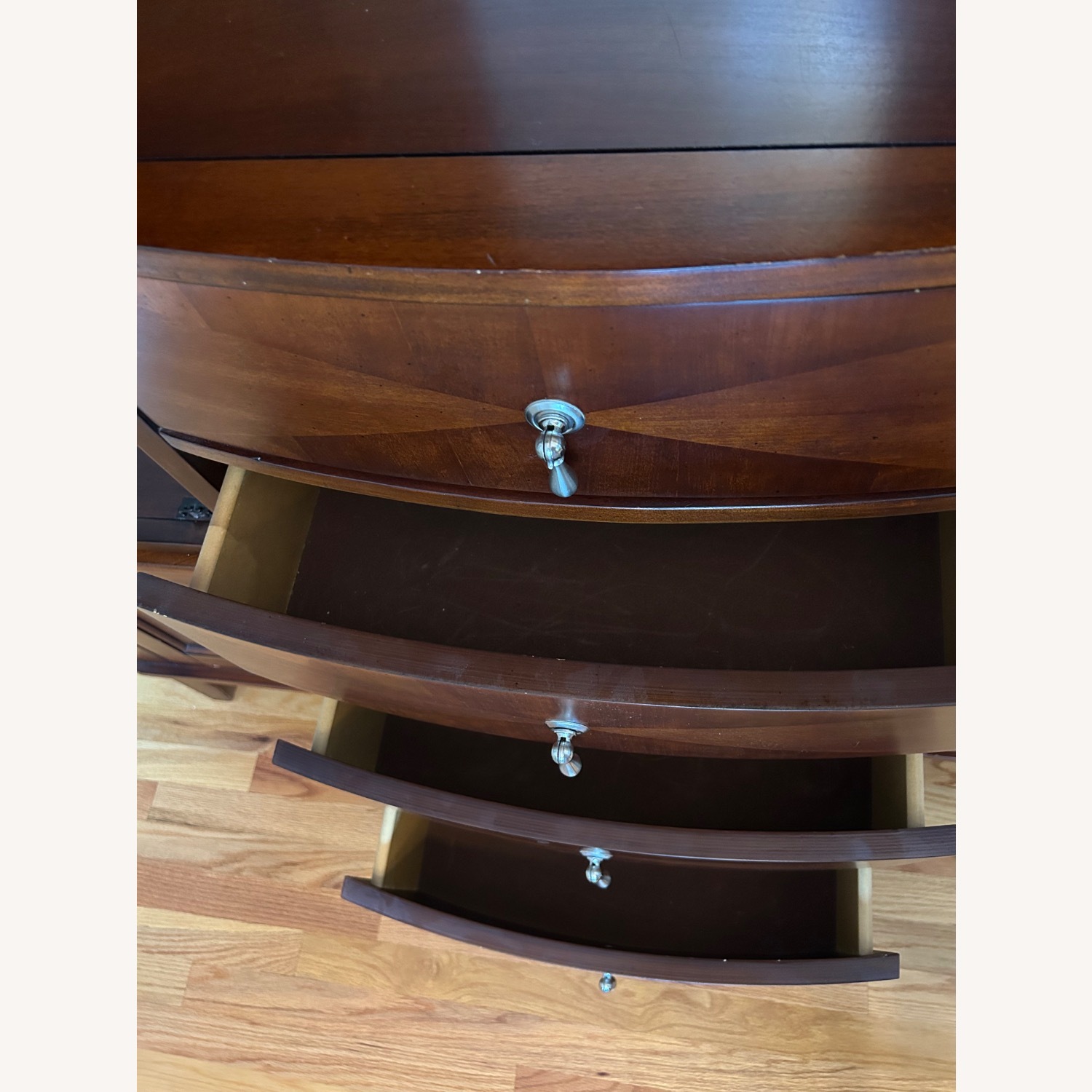 Walnut Bar and China Cabinet - image-8