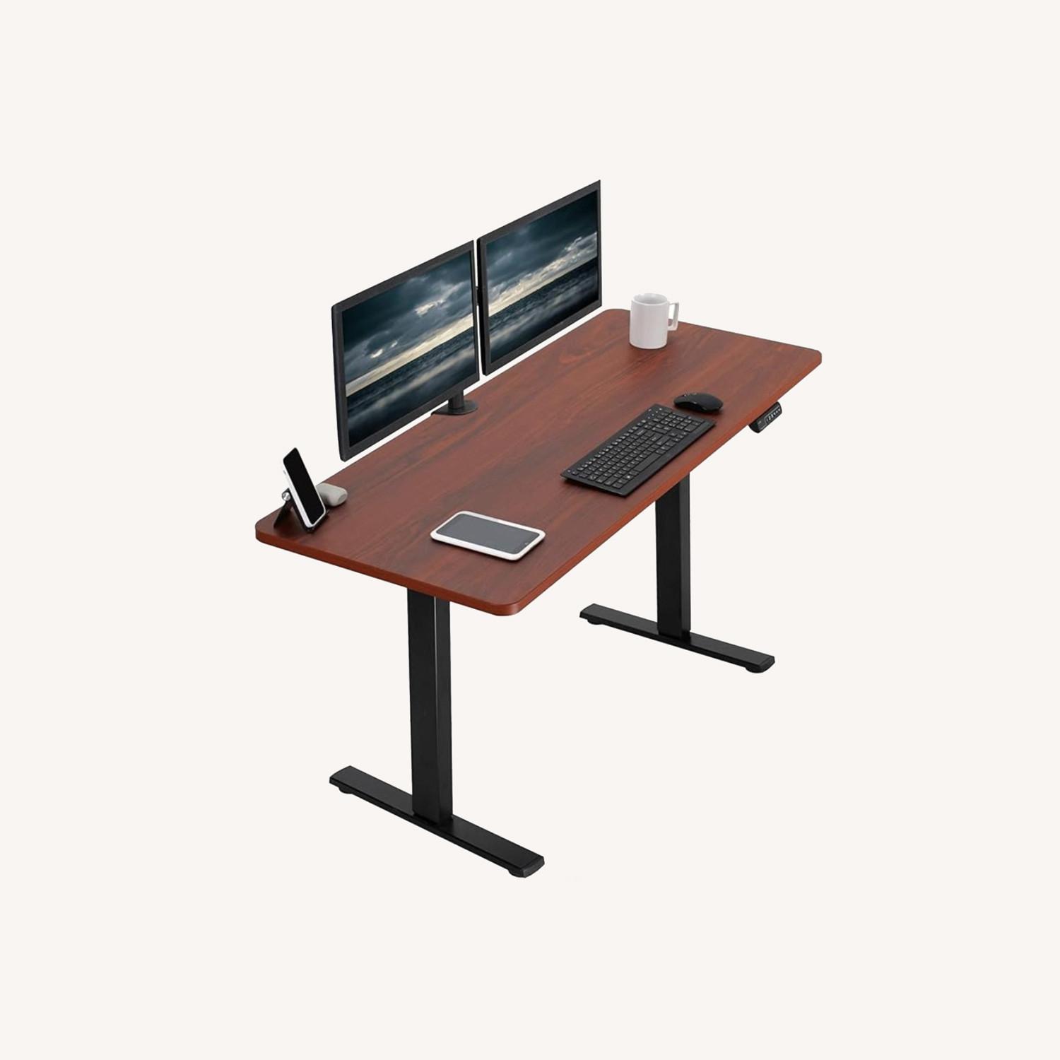 60 x 24 in Standing Desk, Memory Height Adjustment - image-0
