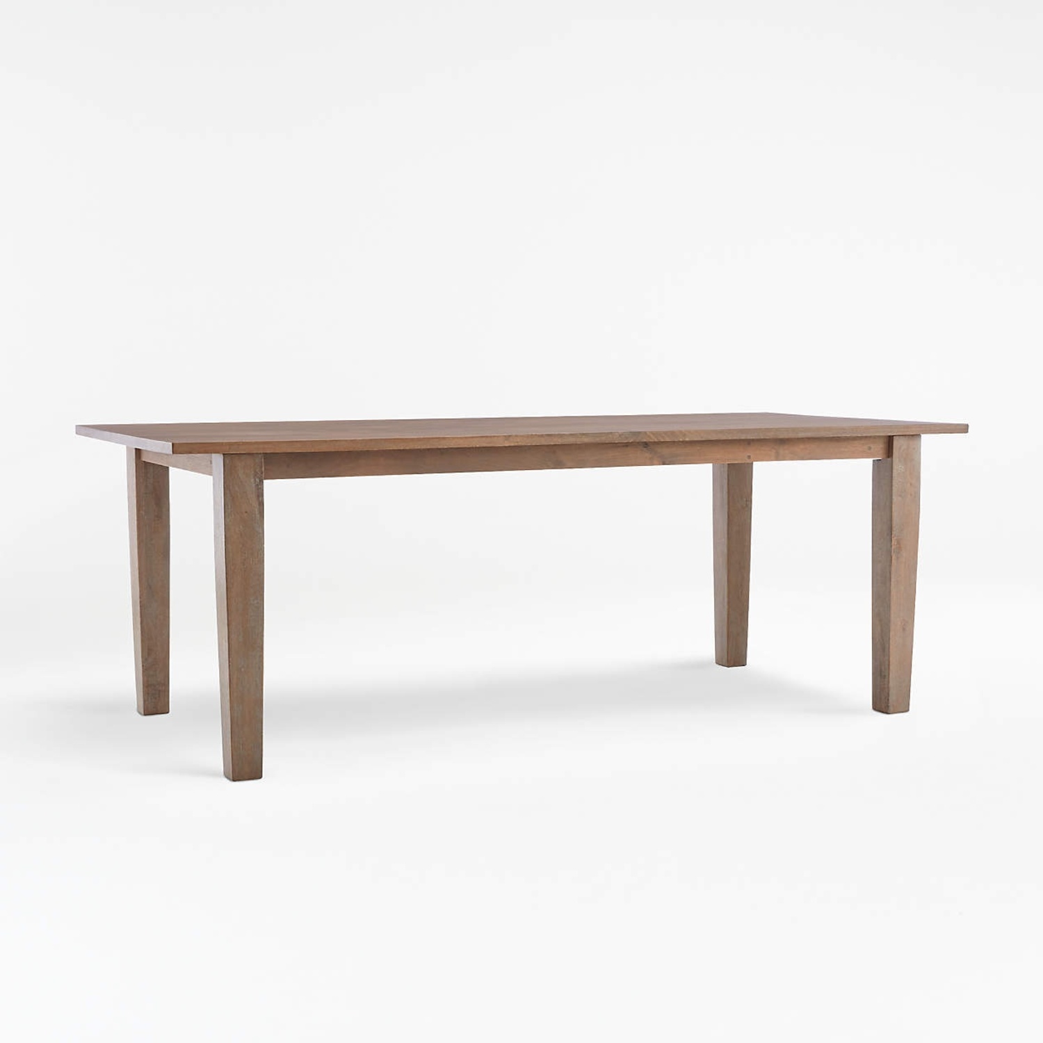 Crate & Barrel 82'' Dining Table and Bench - image-8
