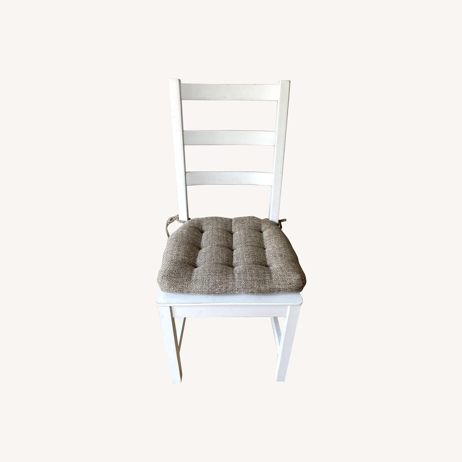 IKEA White Dining Room Chair Set - image-0
