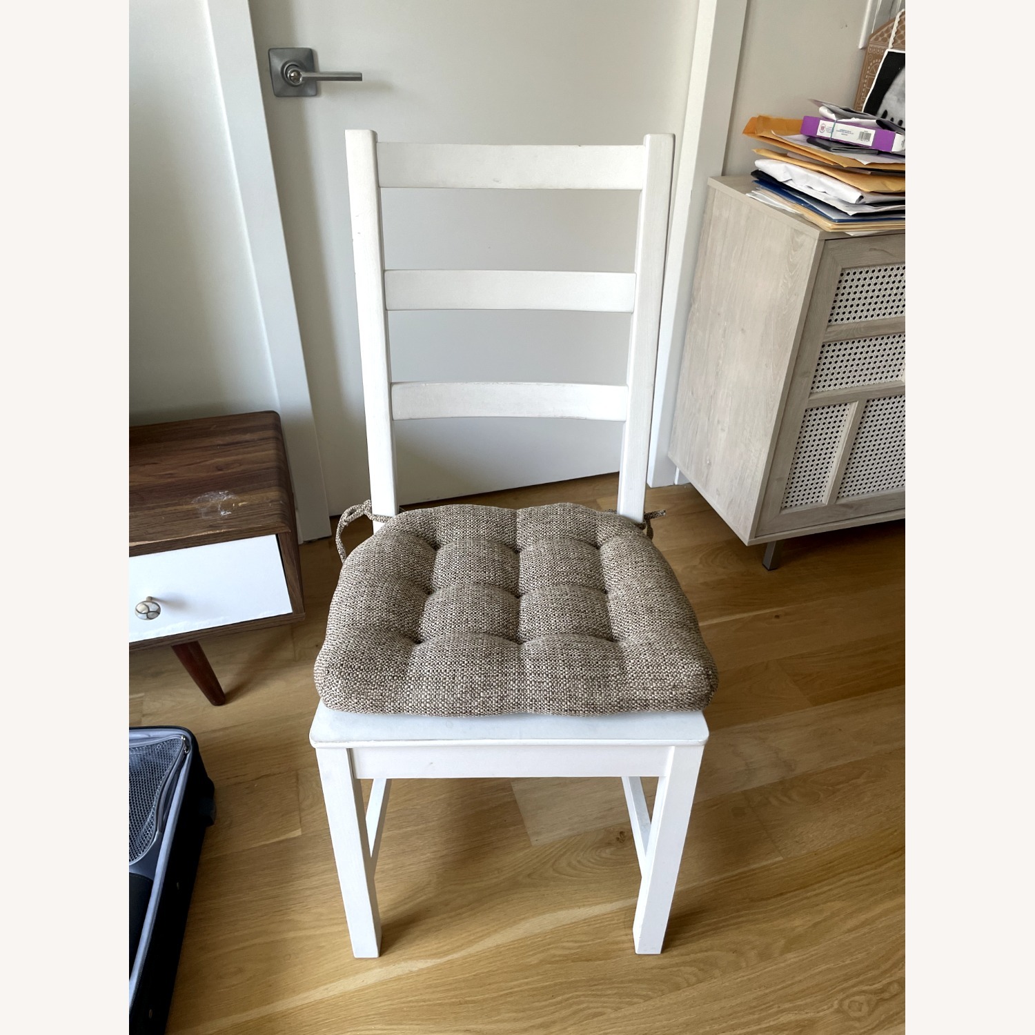 IKEA White Dining Room Chair Set - image-2
