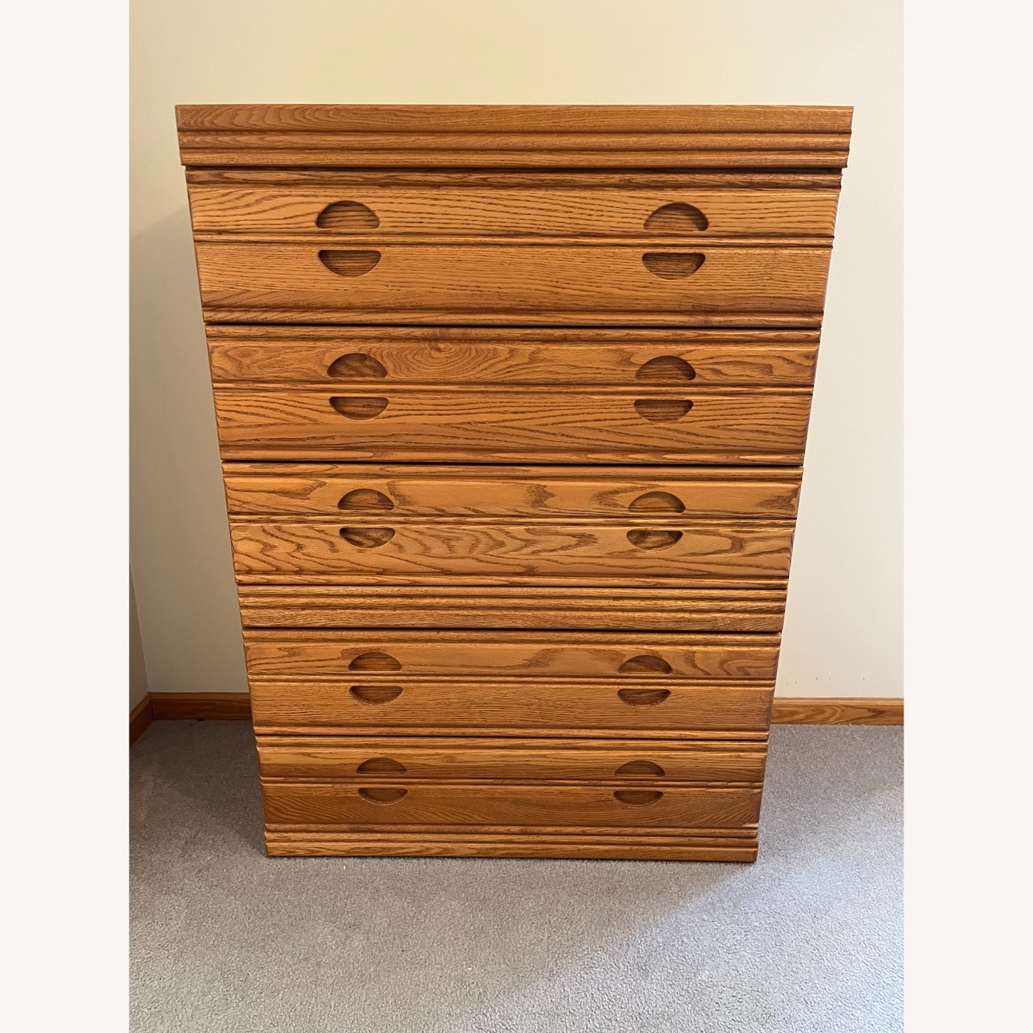  Palliser Mid-Century Modern Oak Dresser - image-2