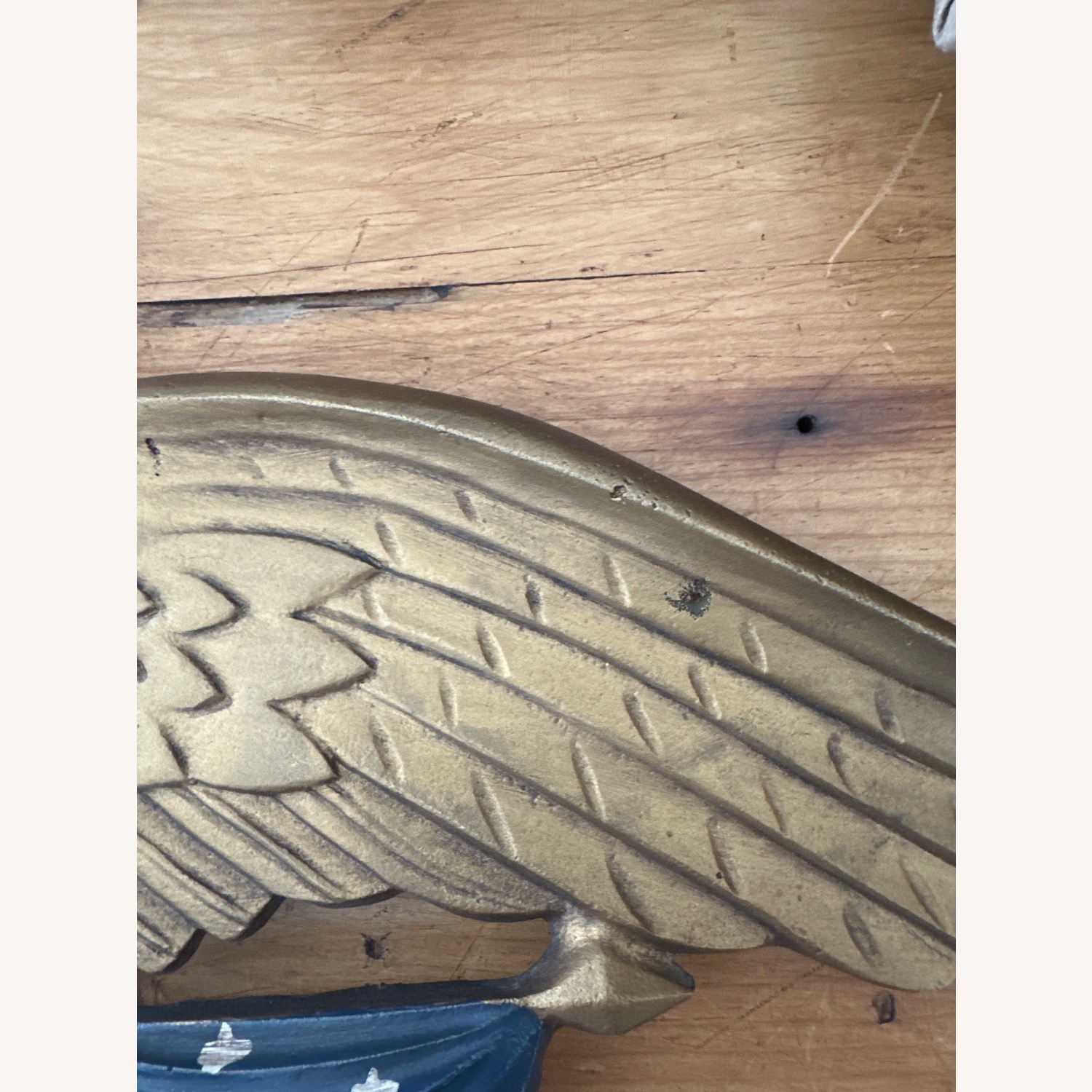 Vintage Patriotic American Eagle Plaque - image-5