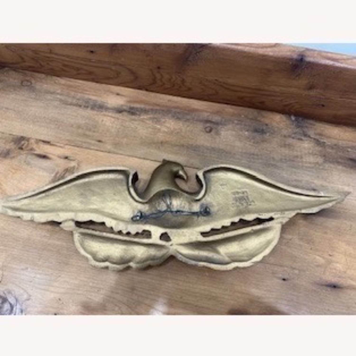 Vintage Patriotic American Eagle Plaque - image-1