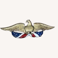 Vintage Patriotic American Eagle Plaque