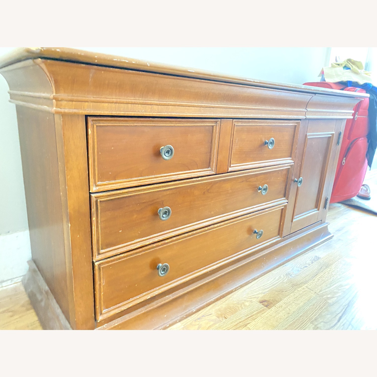 Chestnut Antique Dresser - image-2