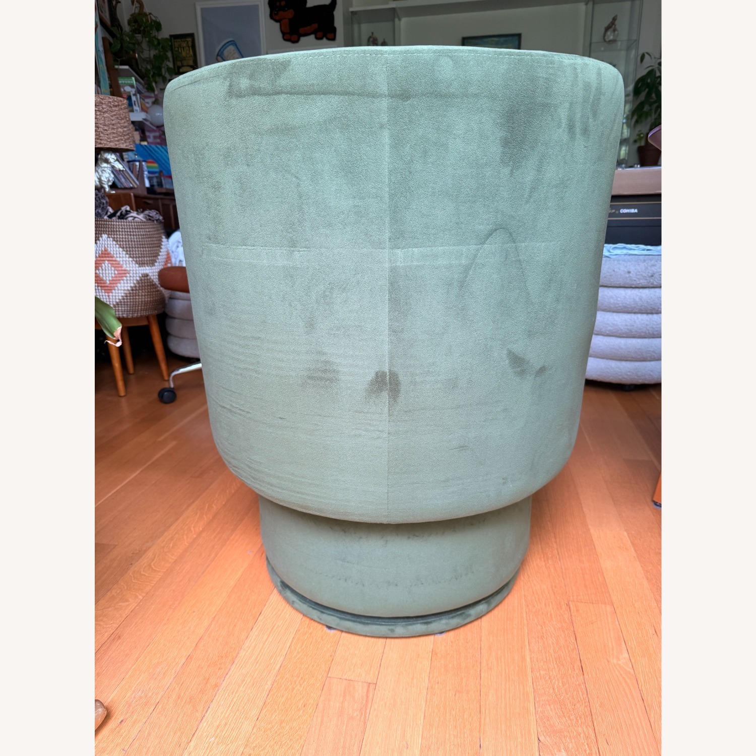 Joss & Main Green Swivel Dining Chair Set - image-6