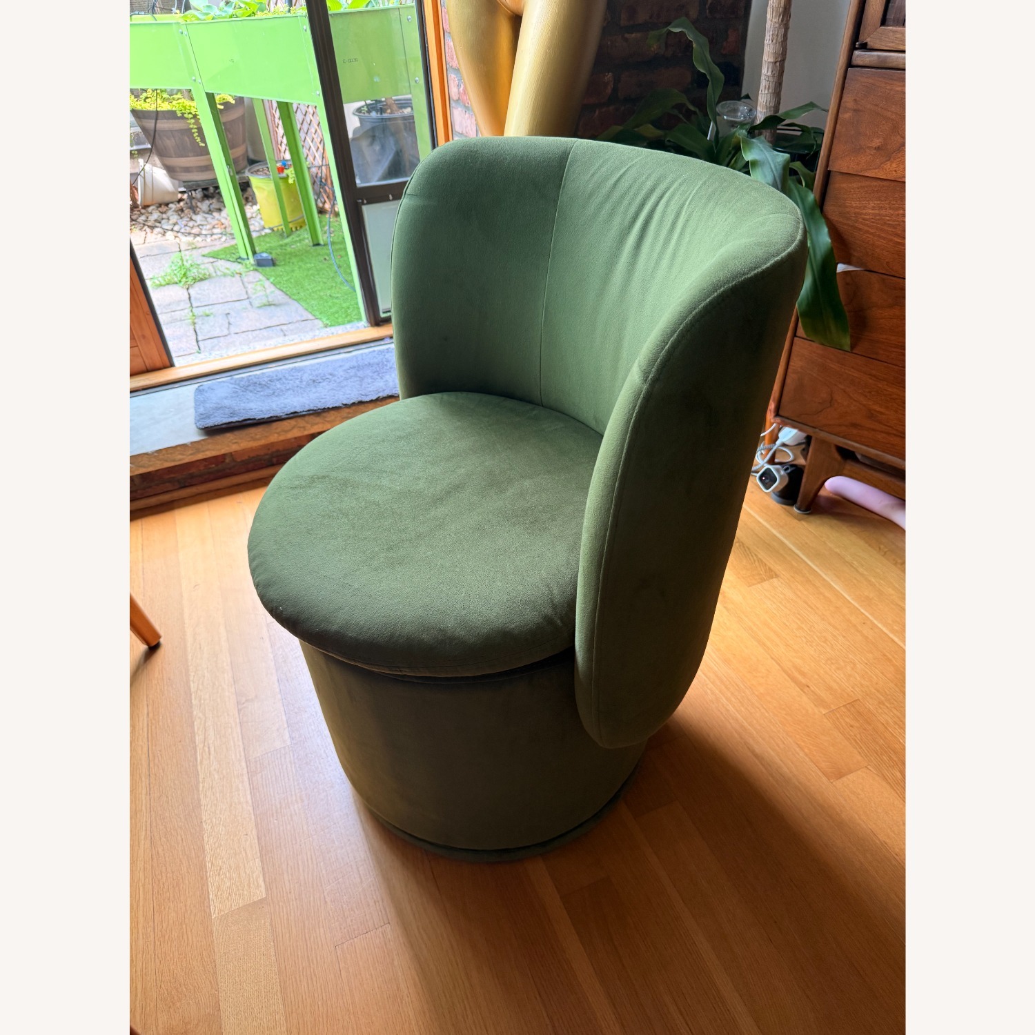 Joss & Main Green Swivel Dining Chair Set - image-2