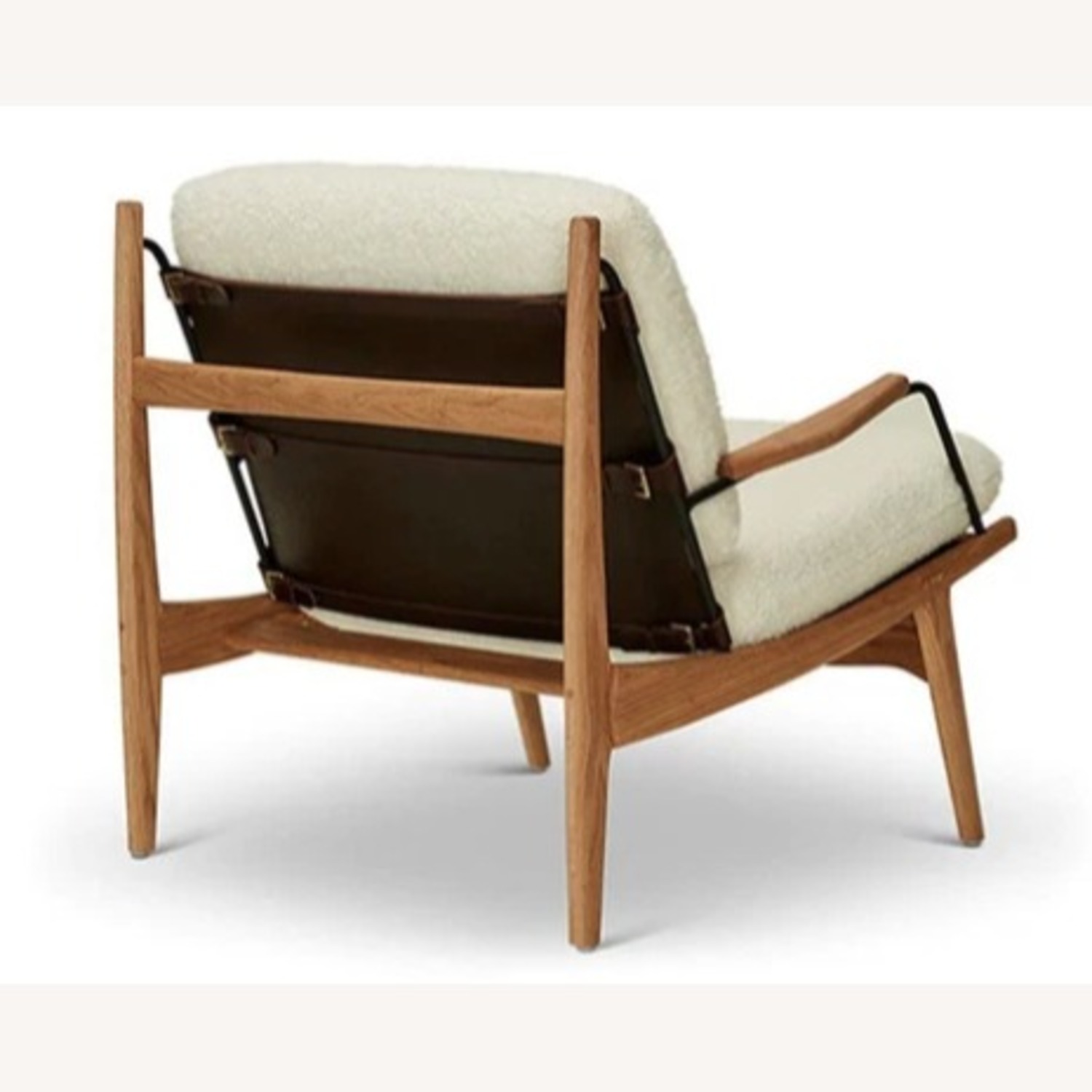 Lawson-Fenning Maker's Armchair + Ottoman Lt Green - image-17