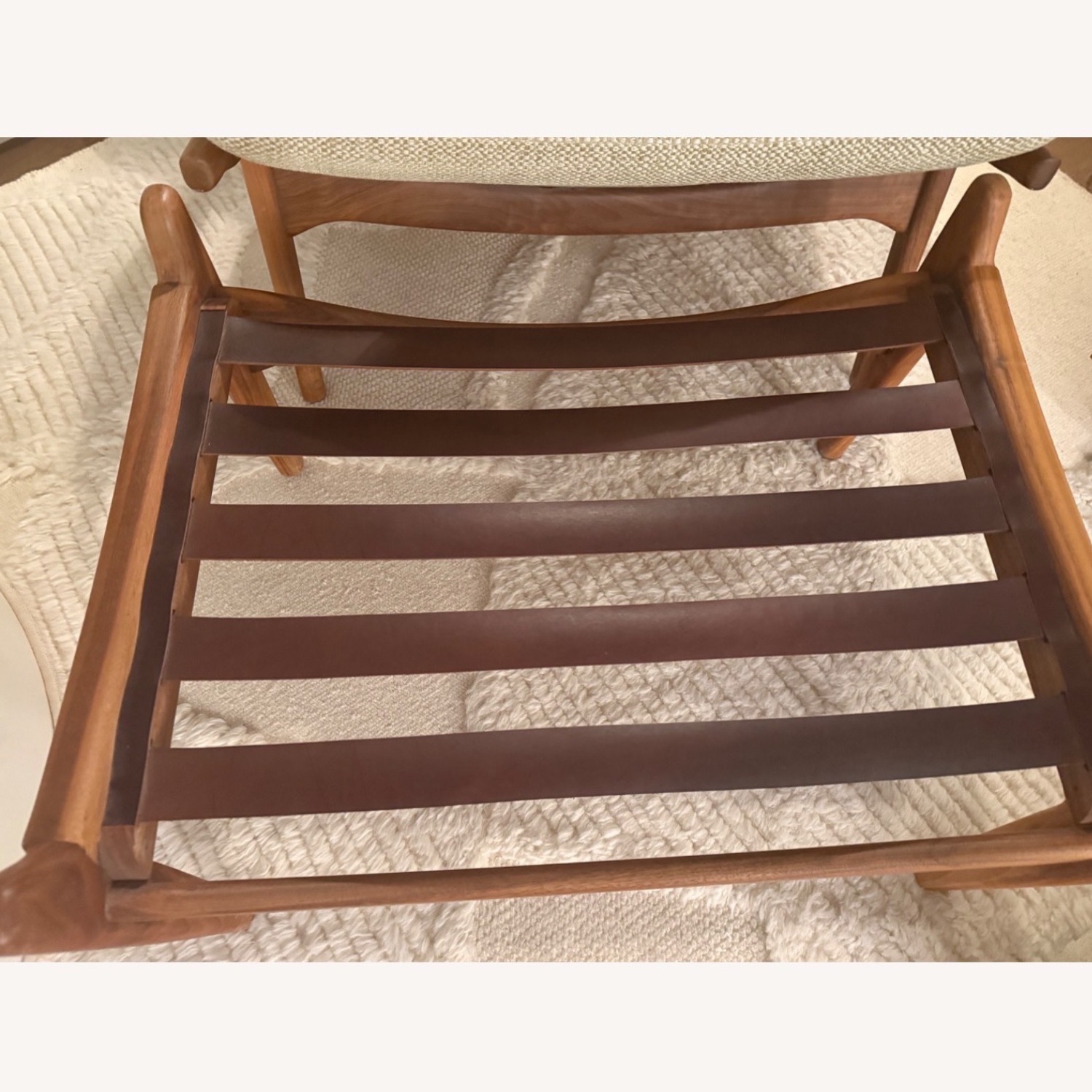 Lawson-Fenning Maker's Armchair + Ottoman Lt Green - image-21