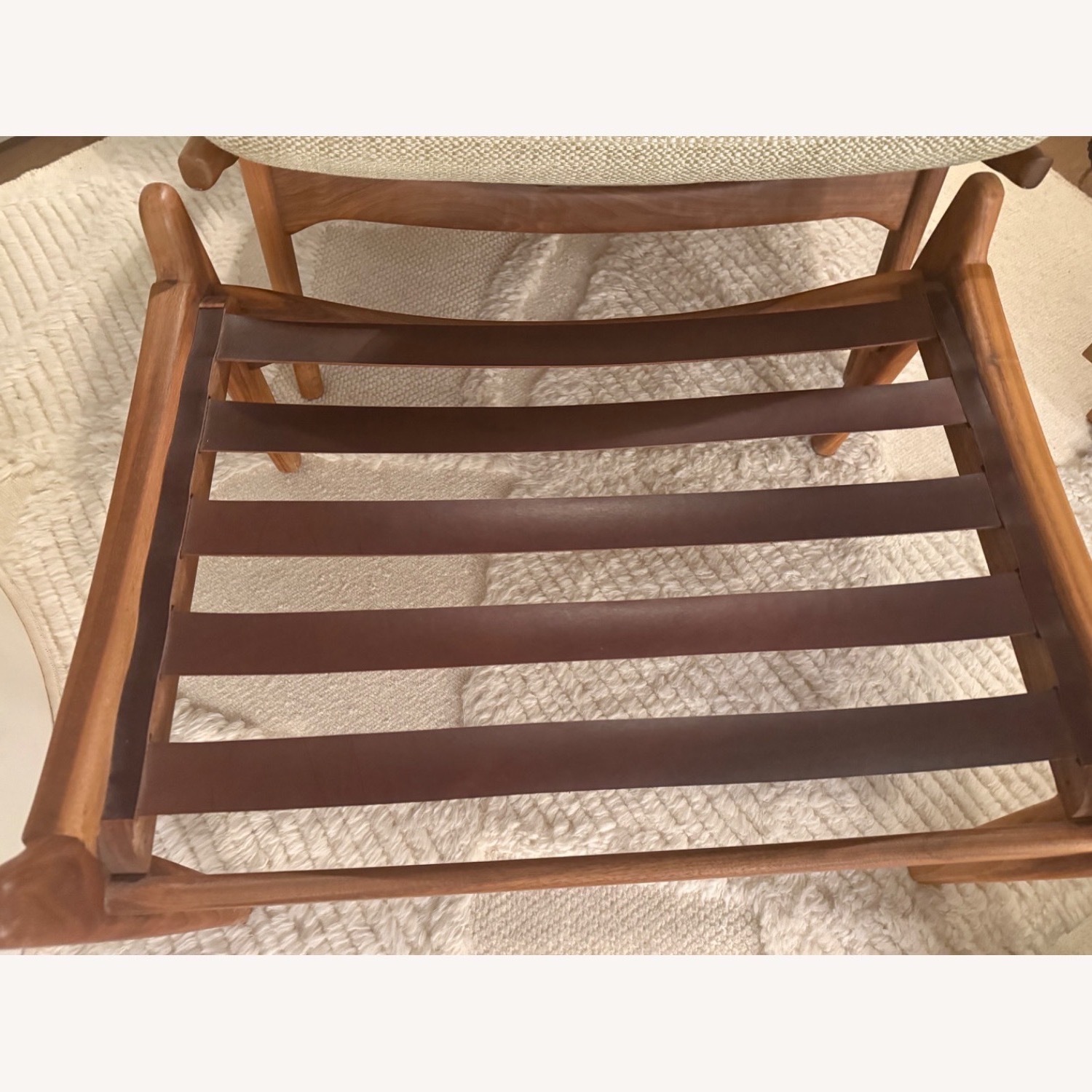 Lawson-Fenning Maker's Armchair + Ottoman Lt Green - image-22