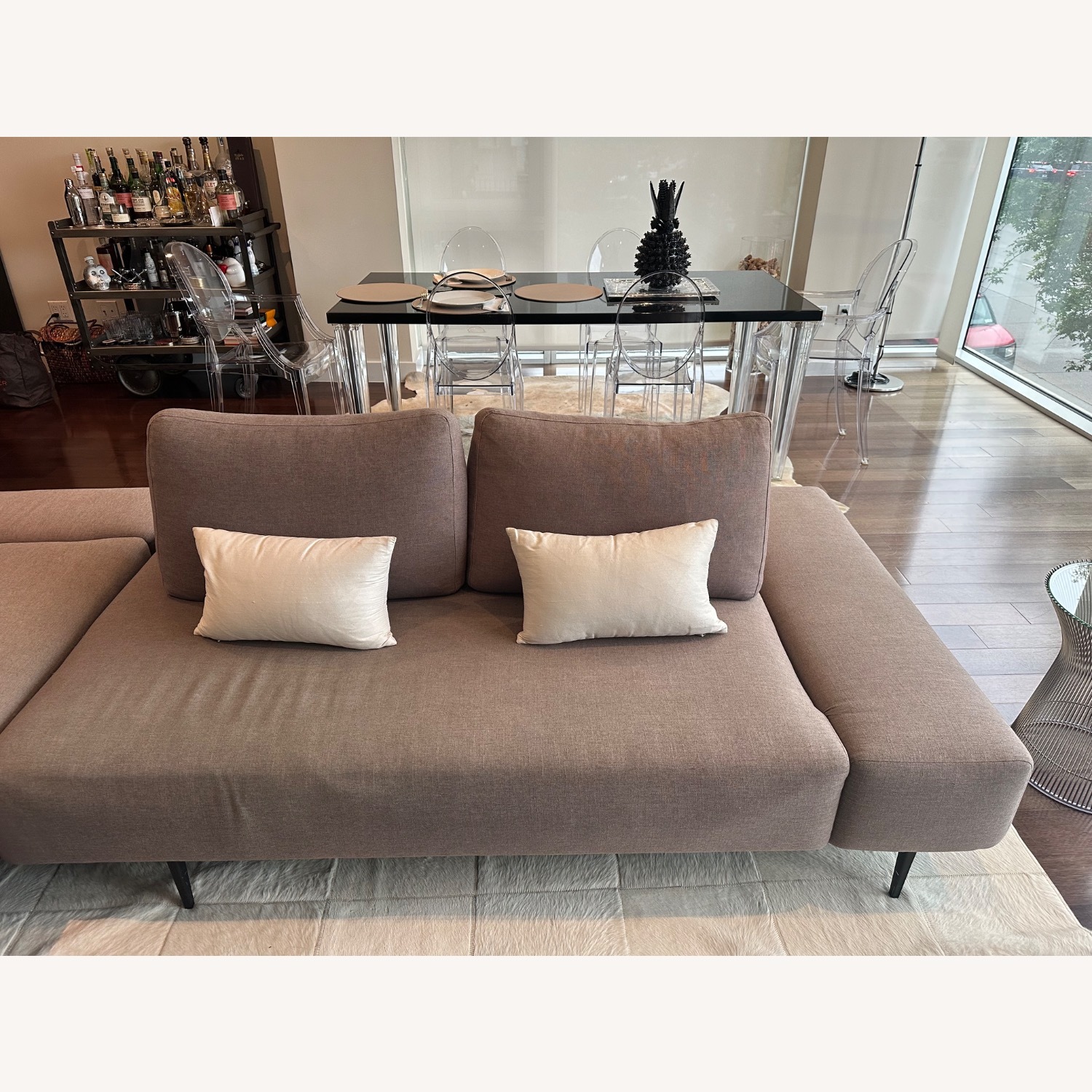 Article Divan Gray Sectional - image-5