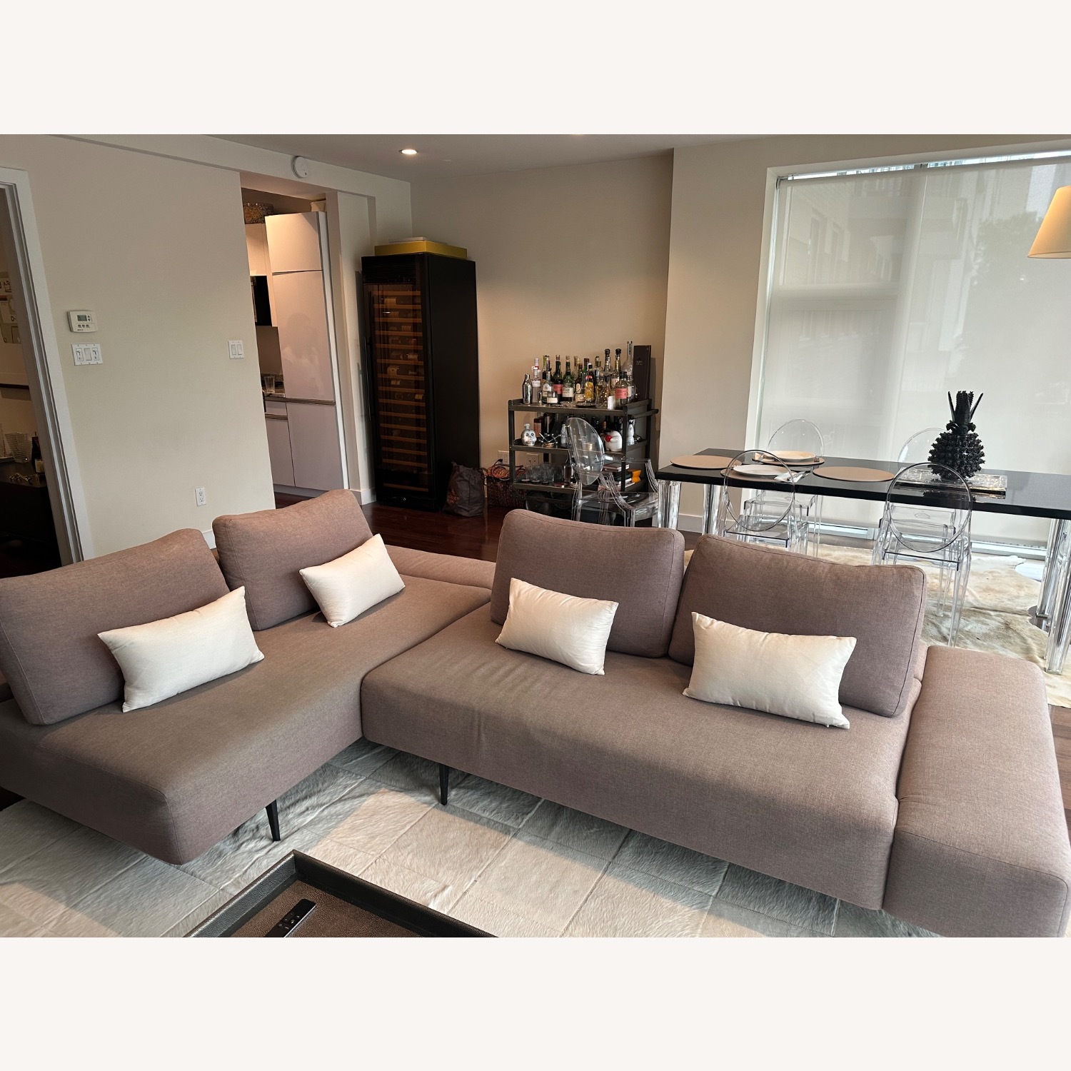 Article Divan Gray Sectional - image-2