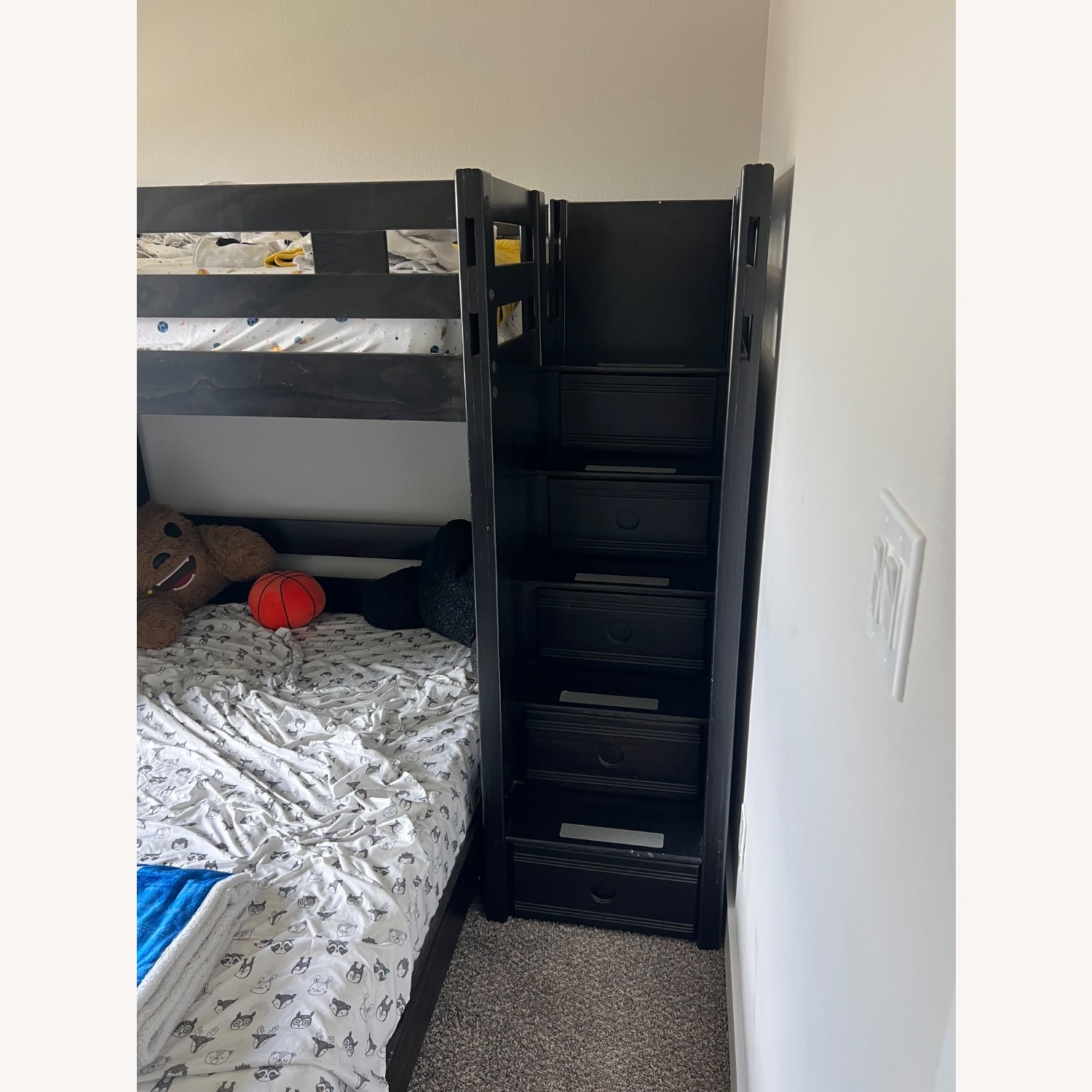 Rooms To Go Creekside Twin/Full Loft Bunk Bed - image-2