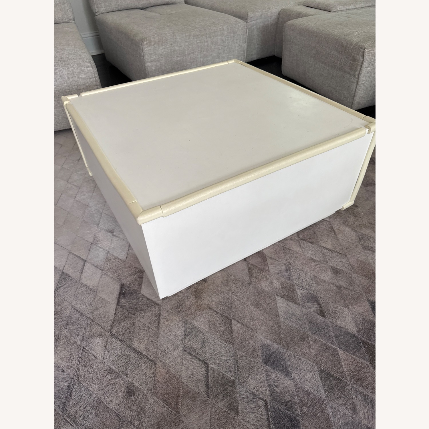 CB2 Ivory Square Coffee Table  - image-3