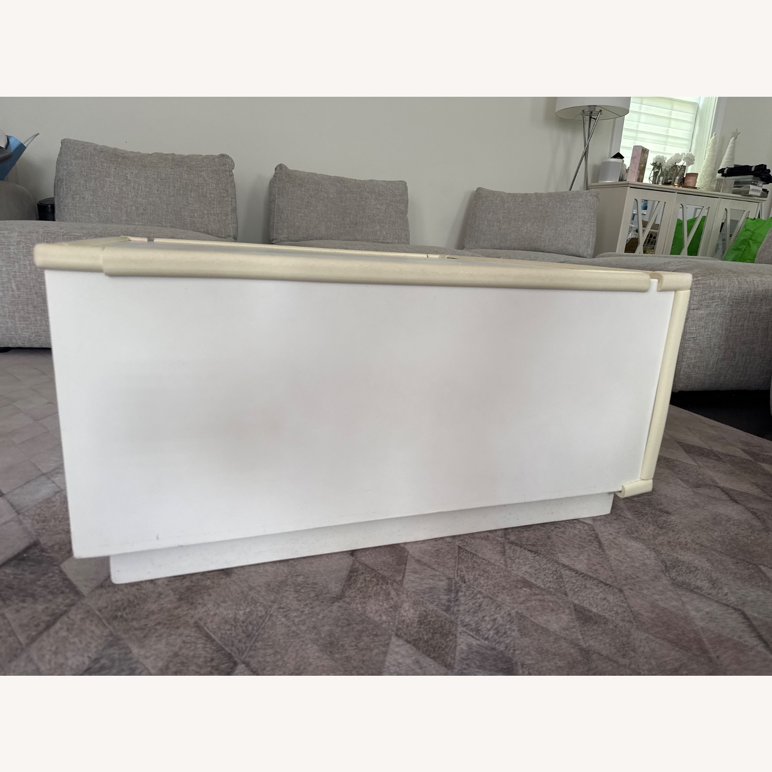 CB2 Ivory Square Coffee Table  - image-1