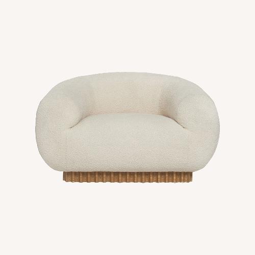Used Lulu & Georgia Billow Lounge Chair for sale on AptDeco