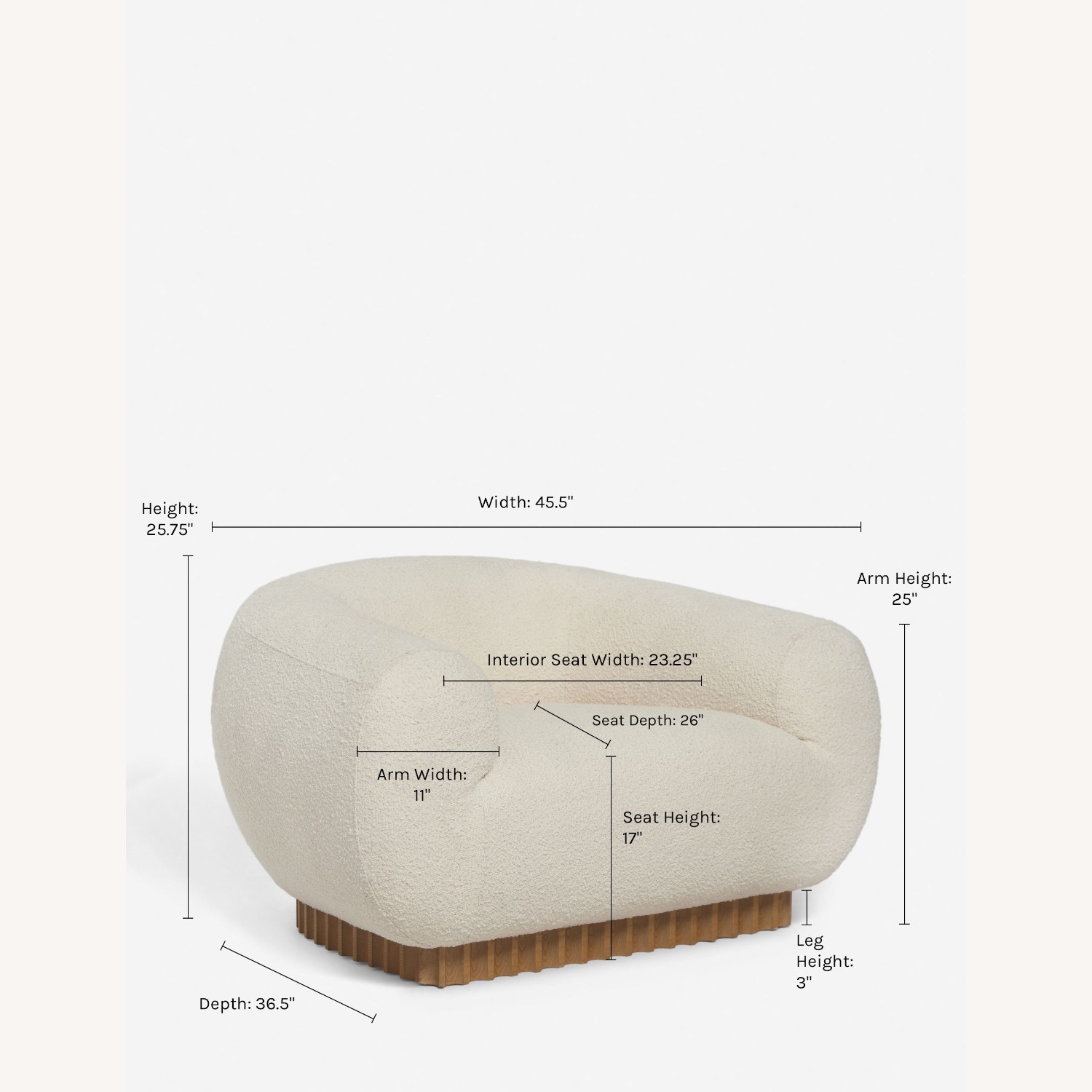 Lulu & Georgia Billow Lounge Chair - image-3