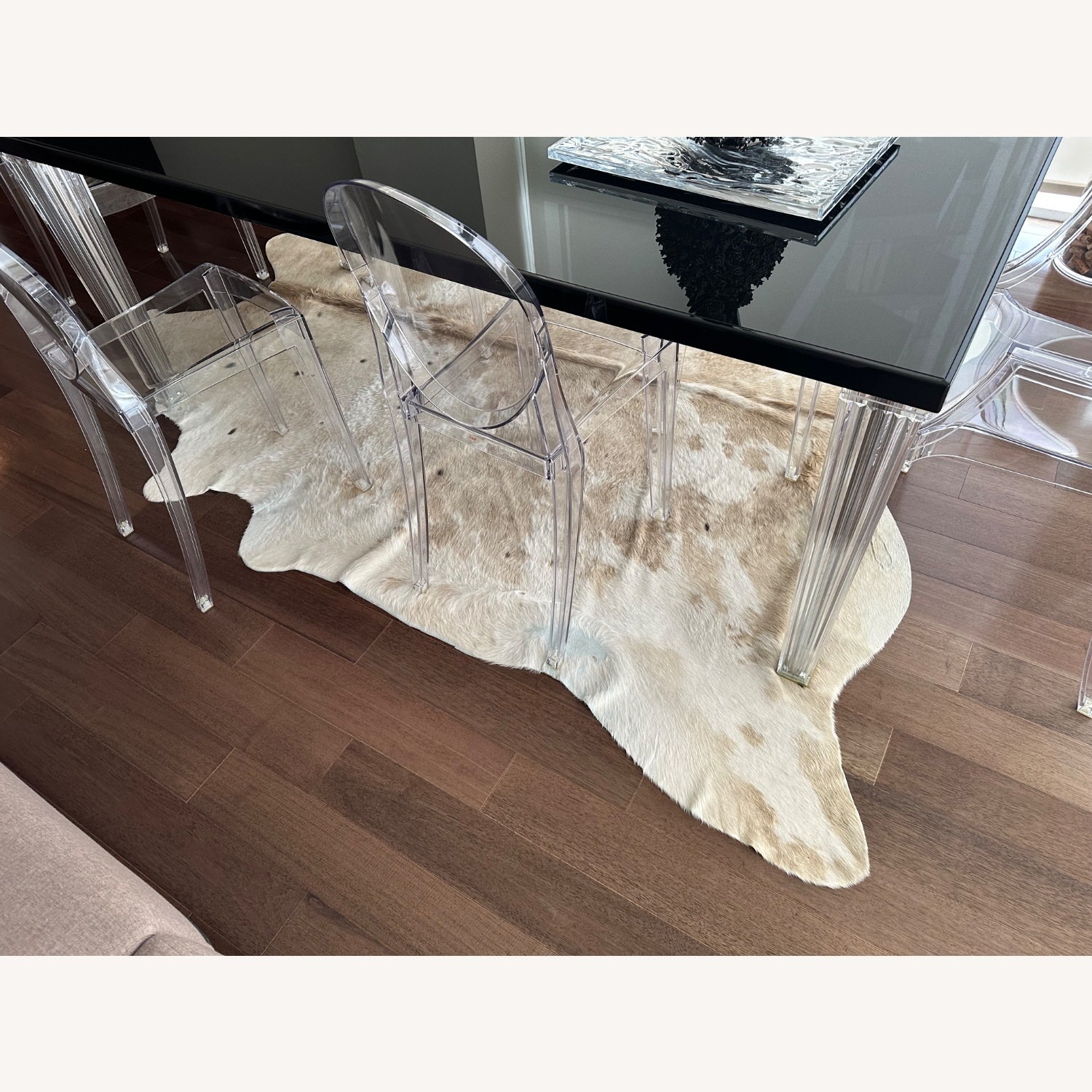 Room & Board Cow Hide Rug  - image-3