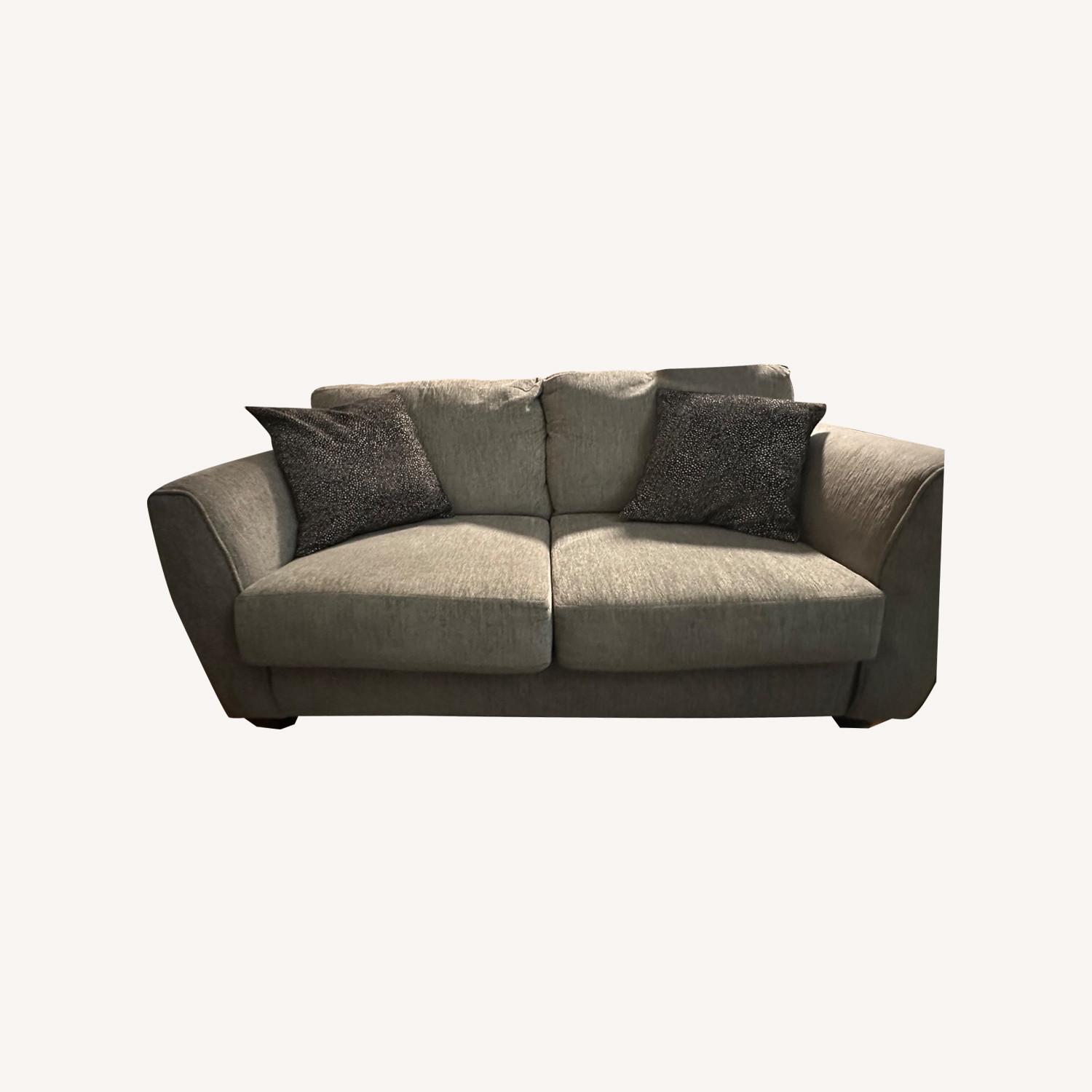 Nebraska Furniture Mart Alloy Loveseat - image-0