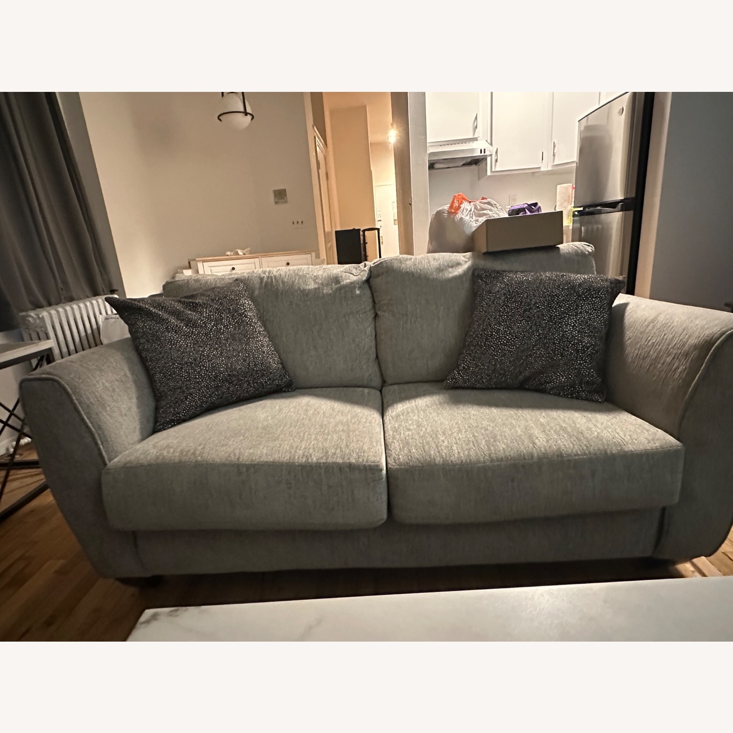 Nebraska Furniture Mart Alloy Loveseat - image-1