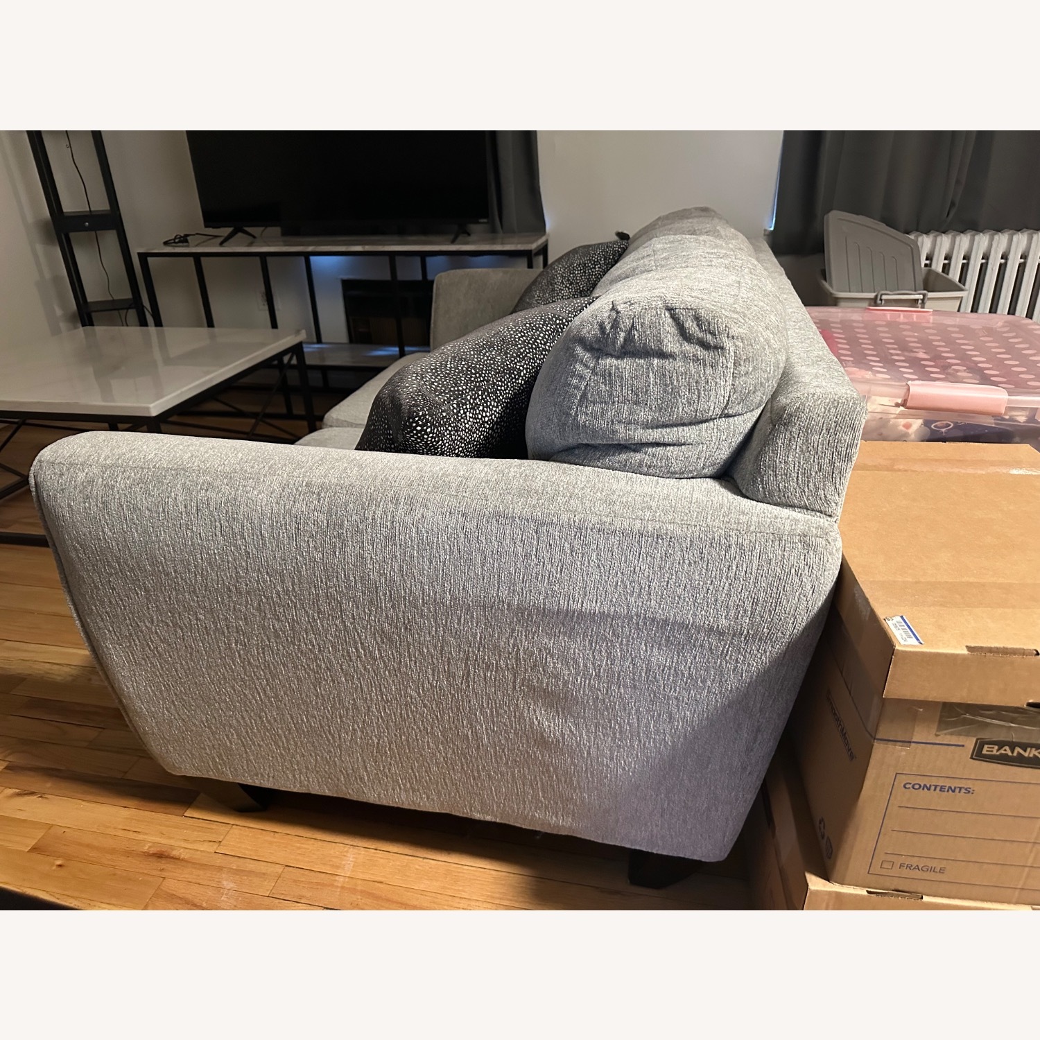 Nebraska Furniture Mart Alloy Loveseat - image-3