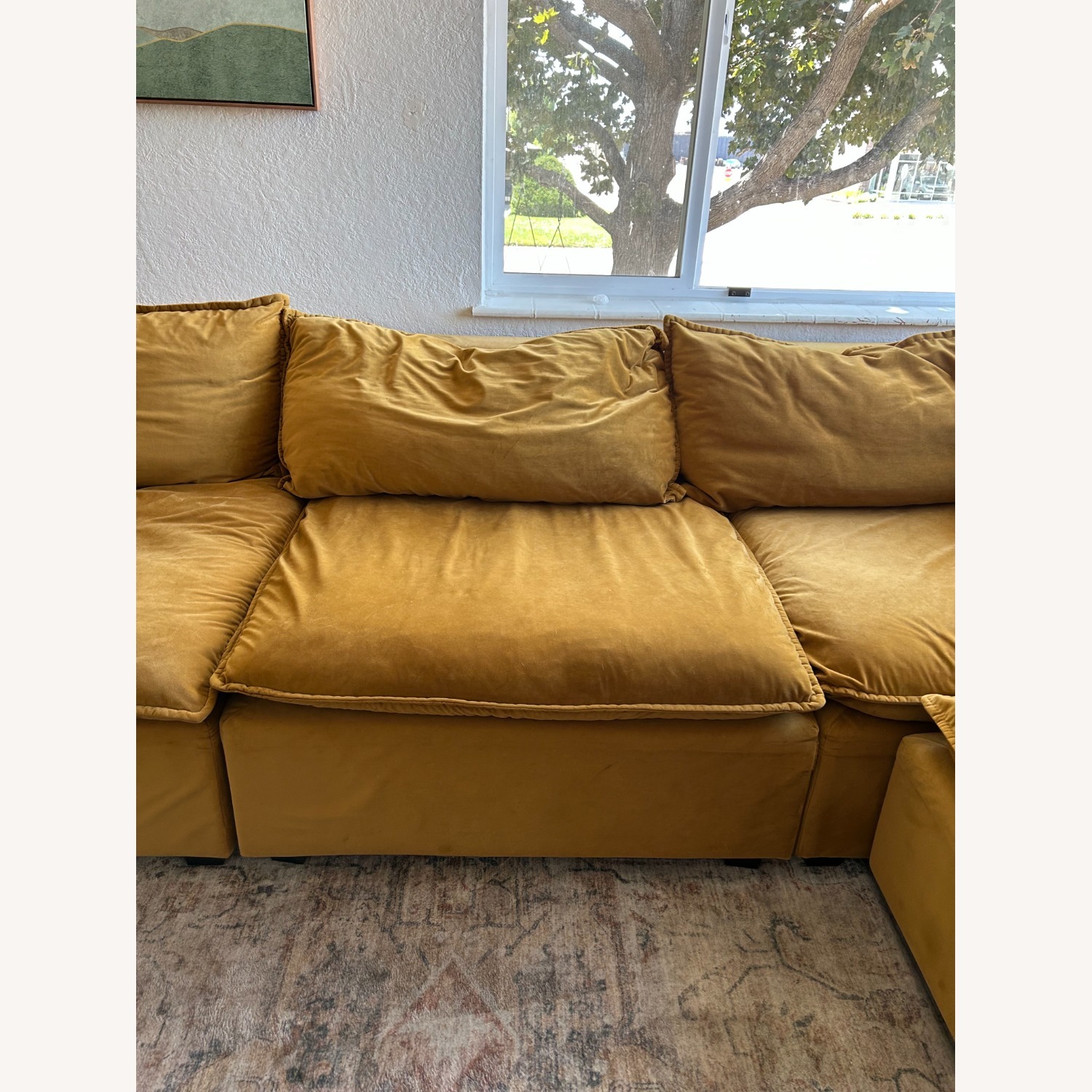 Albany Park Kova Sofa 122" + Ottoman - image-5