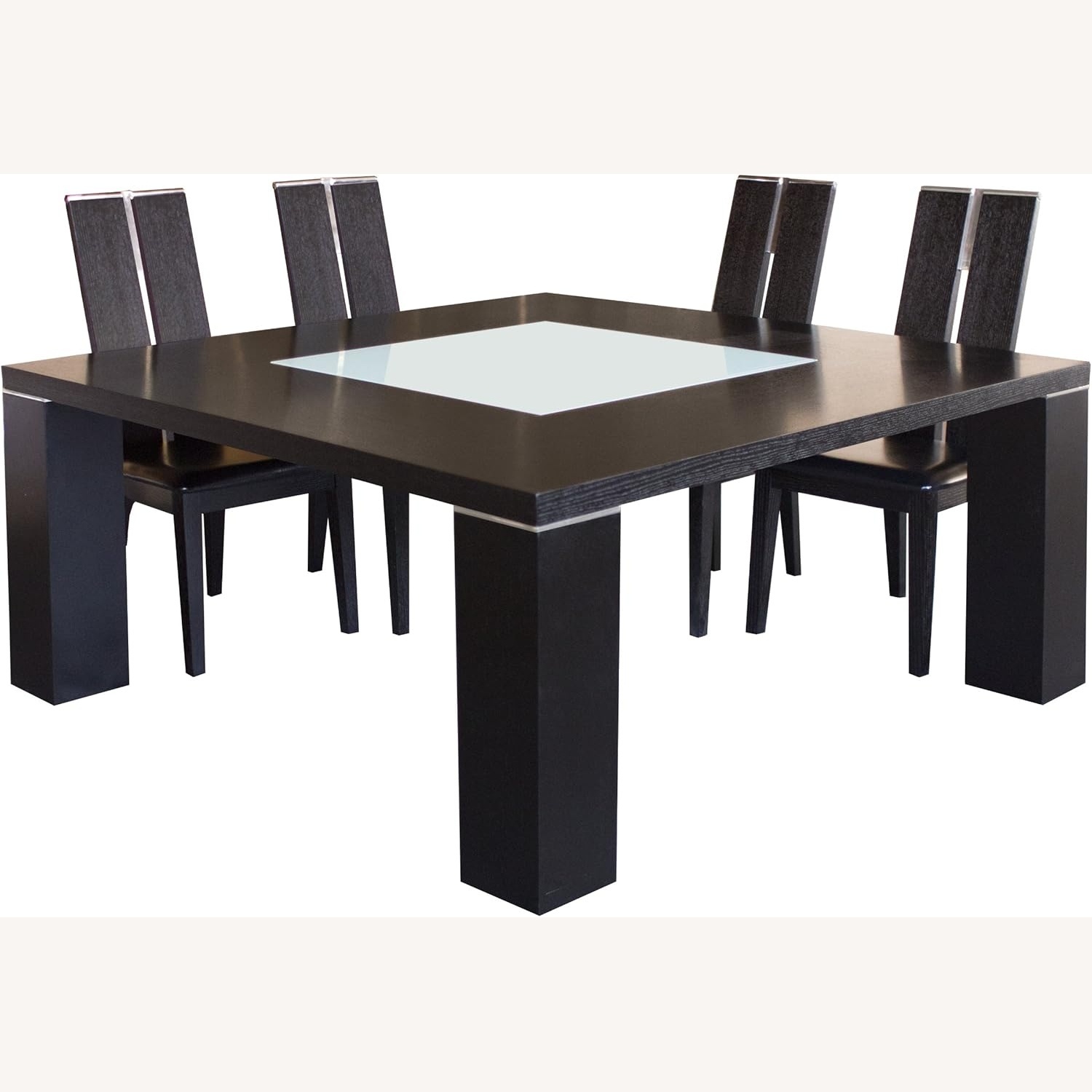 Sharelle Large Contemporary Square Dining Table - image-9
