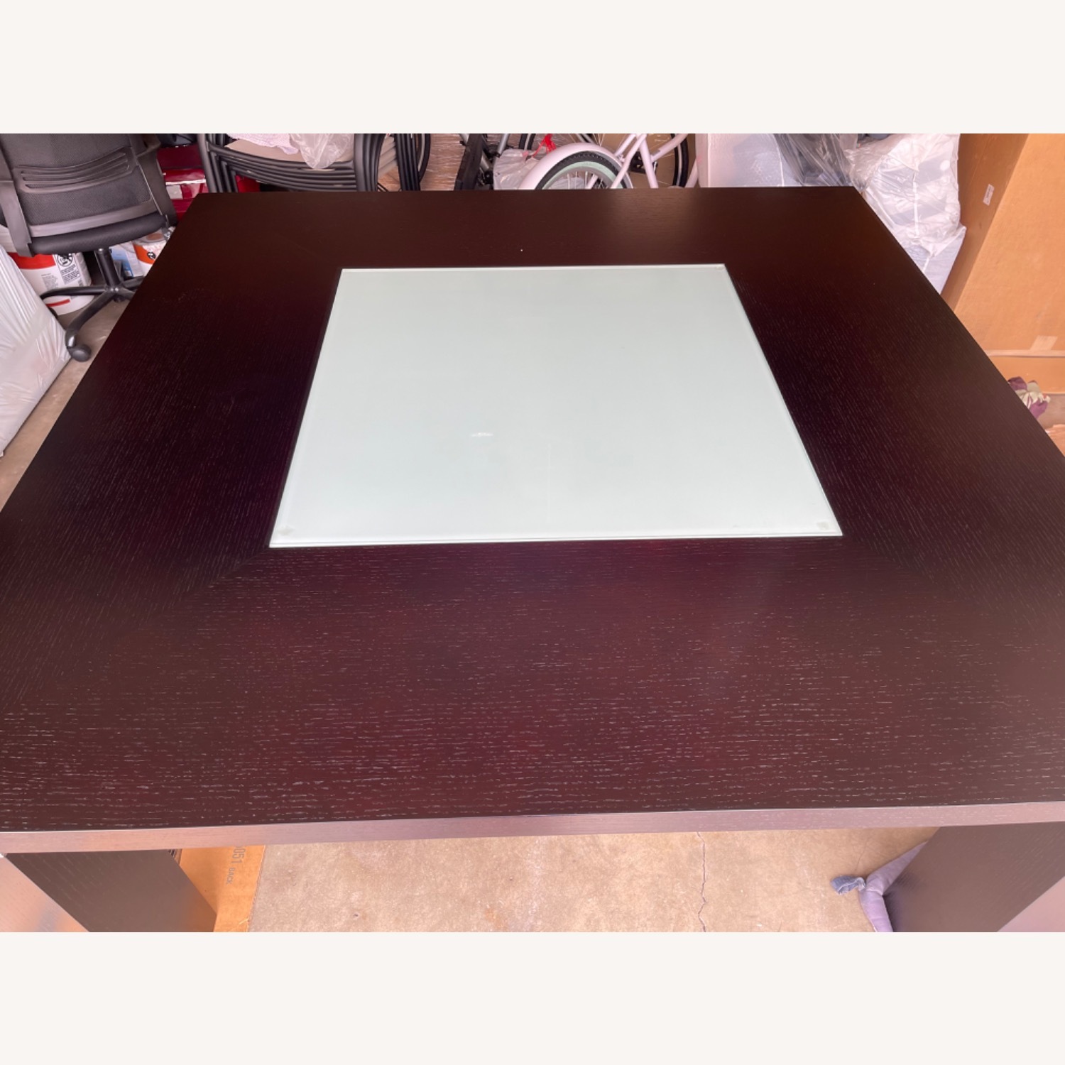 Sharelle Large Contemporary Square Dining Table - image-7