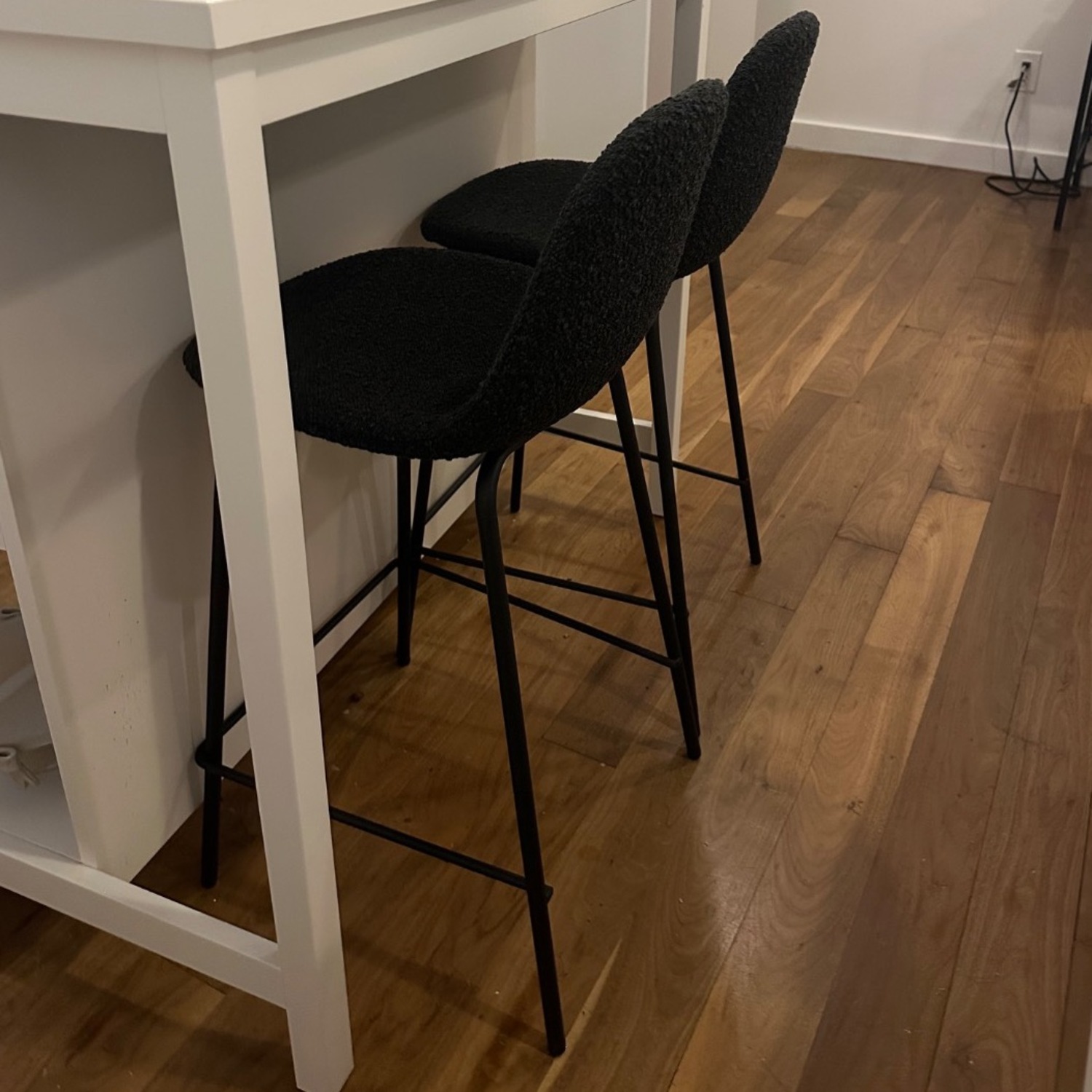 AllModern Boucle Counter Stool Set of 2 - image-2