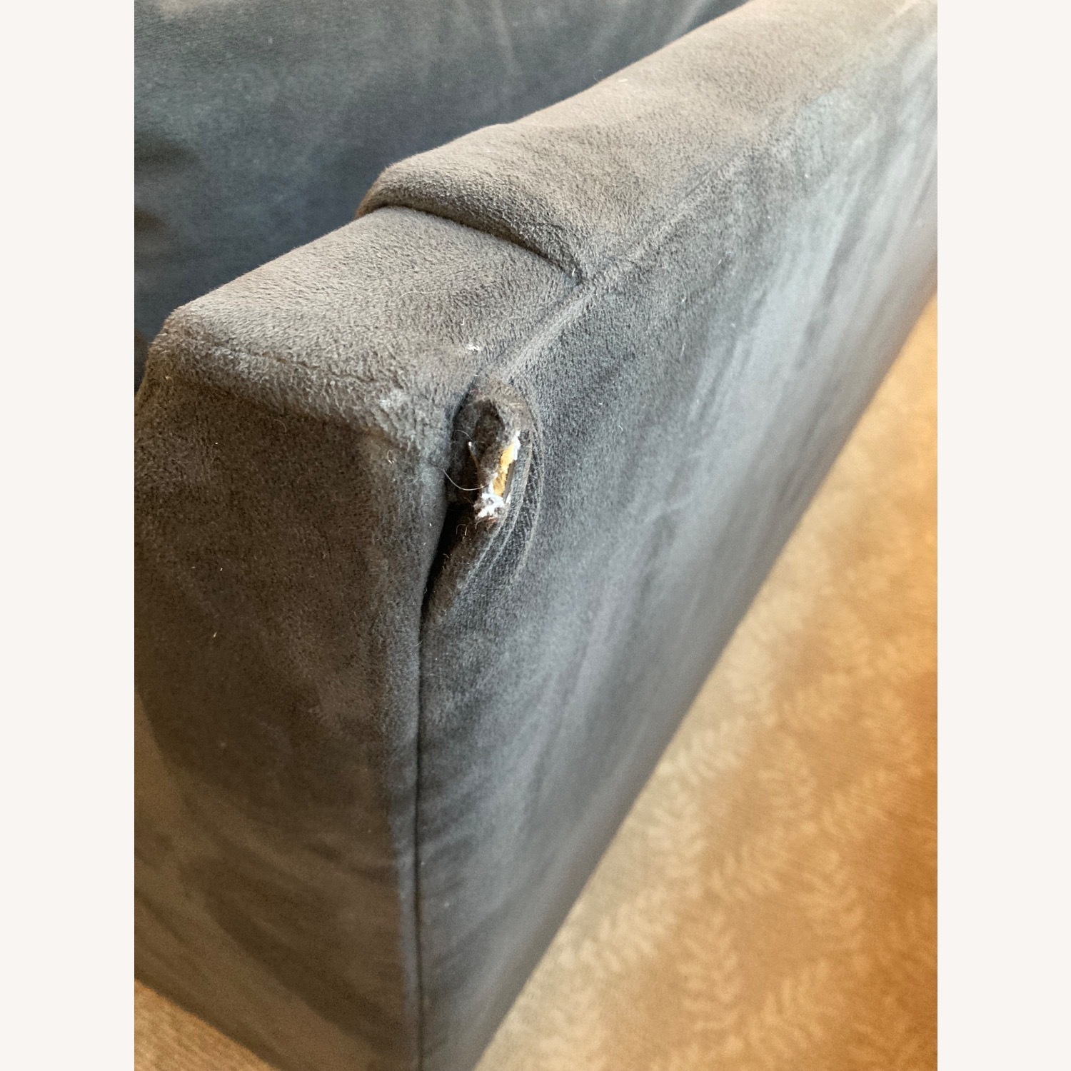 West Elm Gray Bliss Sofa - image-3