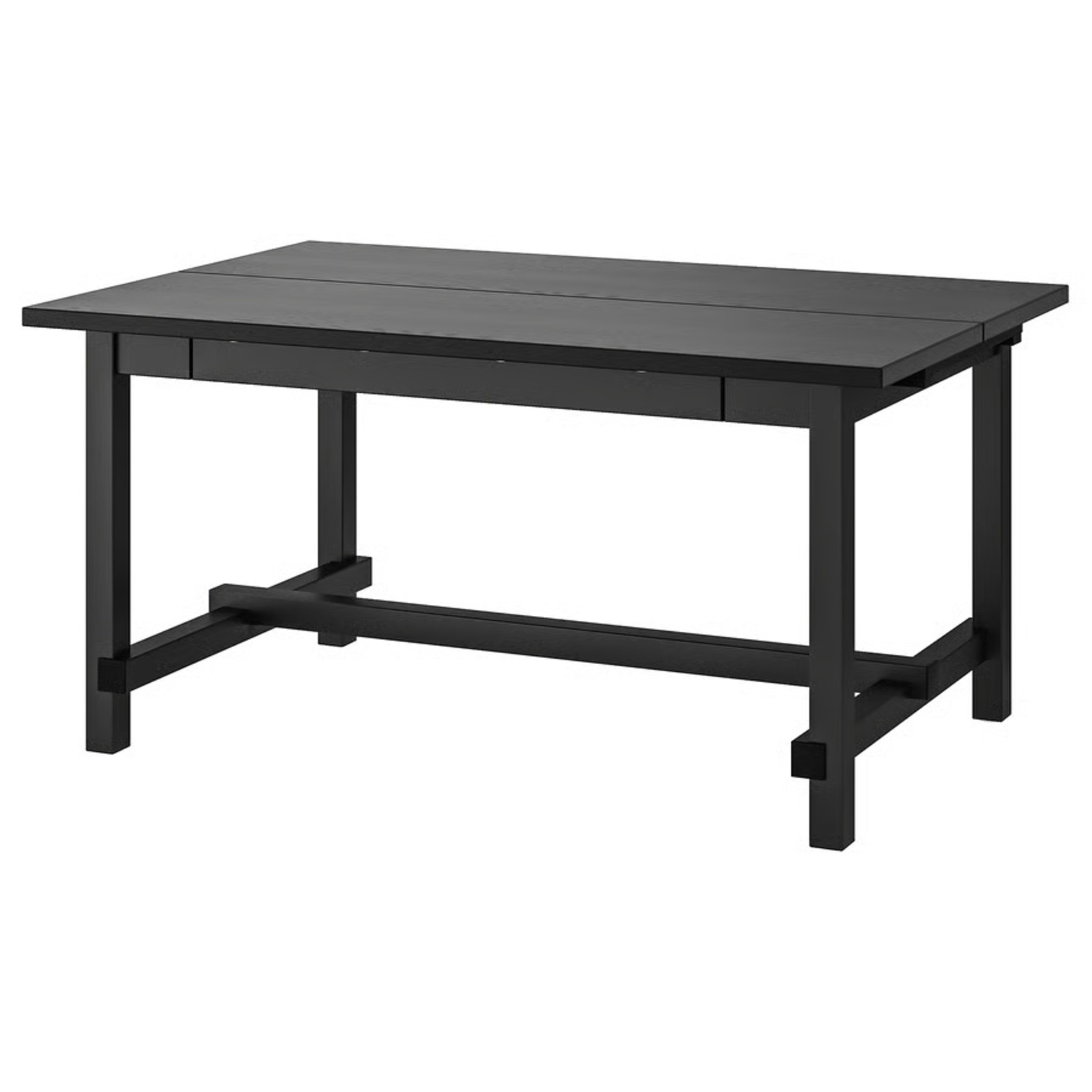 IKEA Nordviken Extendable Dining Table Black - image-4